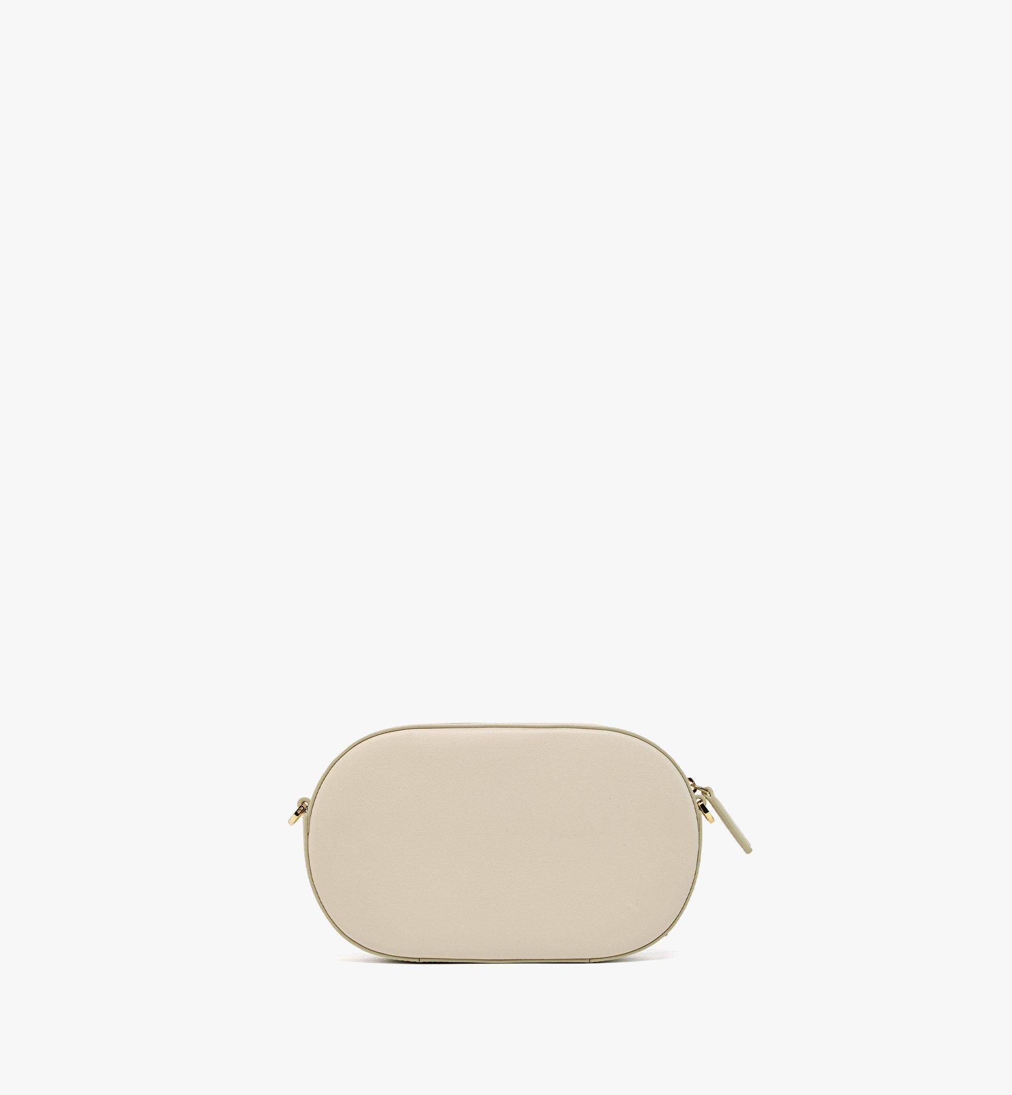 MCM Mode Travia Crossbody w/ Zip Pocket in Spanish Leather Beige MWRDSLD02IX001 Alternate View 3