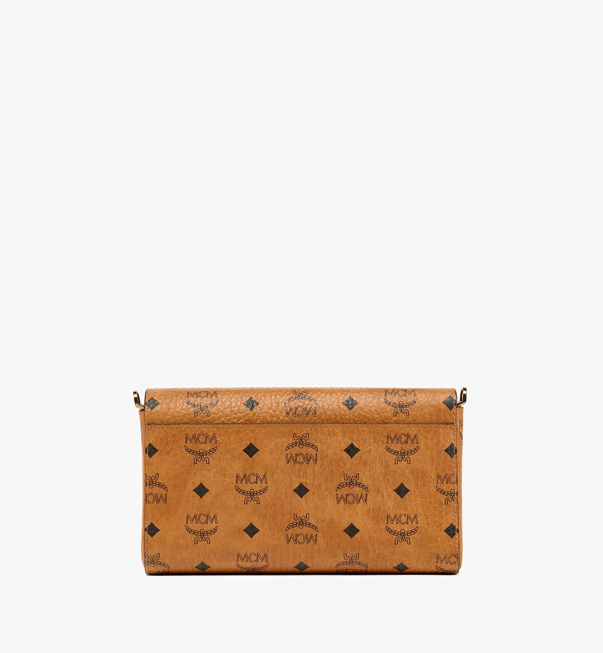 MCM Leather Printed Continental Wallet - Brown Wallets