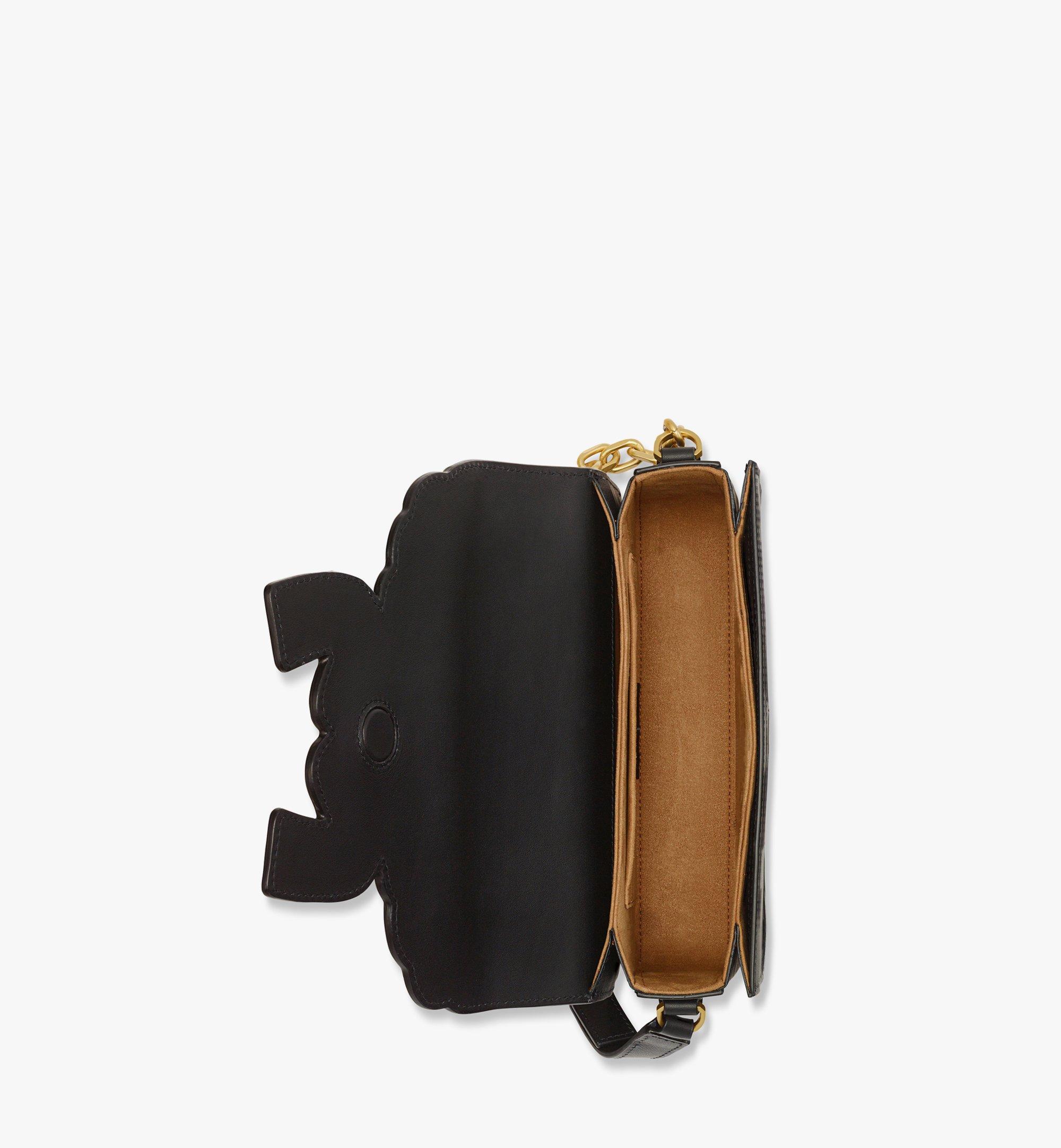 ショルダーバッグ・ポシェット MCM BLACK LEATHER SMALL HIMMEL LAUREL CROSSBODY BAG Small Himmel Laurel Crossbody in Calf Leather Black | MCM ®US