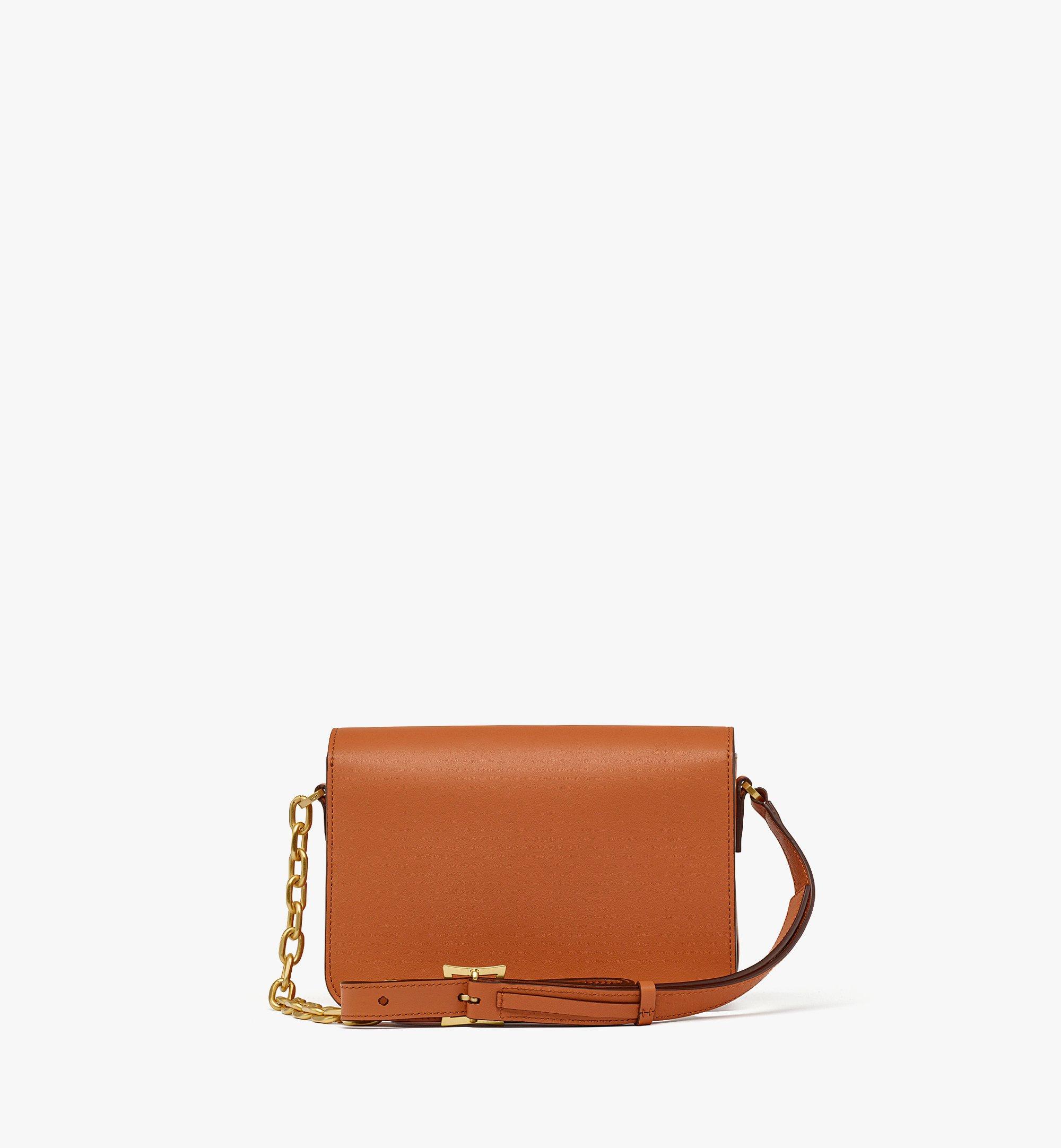 MCM Himmel Laurel Crossbody in Calf Leather Brown MWREAAC02CK001 Alternate View 3