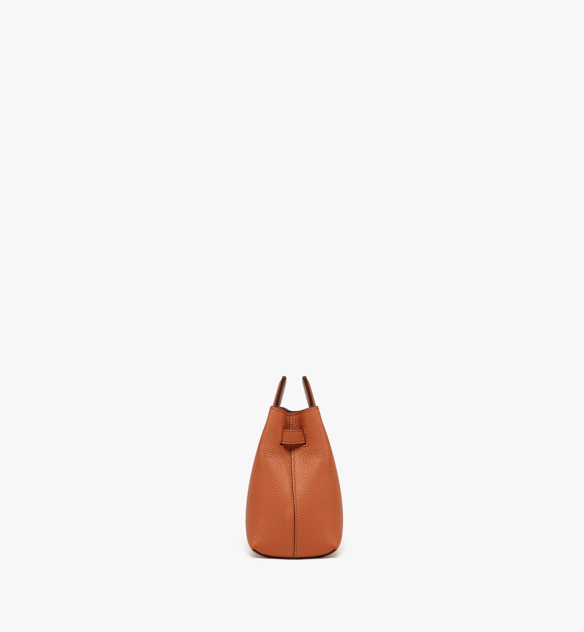 MCM Soft Diamond トートバッグ - エンボス加工レザー Brown MWREAAK02CK001 ほかの角度から見る 1