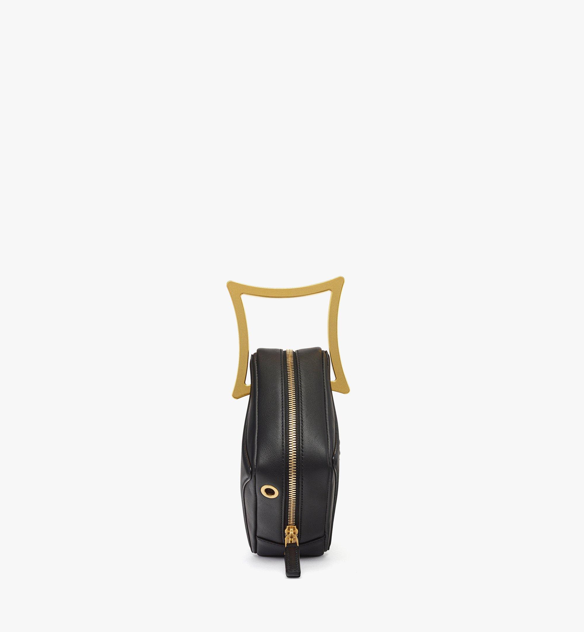 MCM Diamond Logo Crossbody in Calf Leather Black MWREAAK03BK001 Alternate View 1