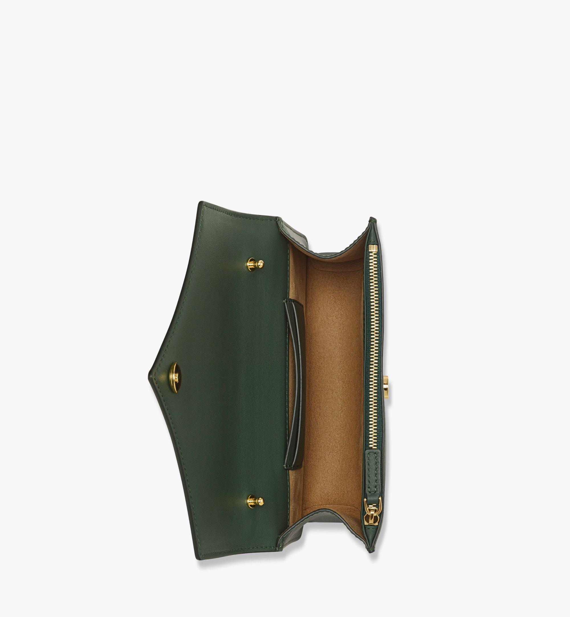 MCM Diamond クロスボディバッグ - カーフレザー Green MWREAAK07G0001 ほかの角度から見る 2