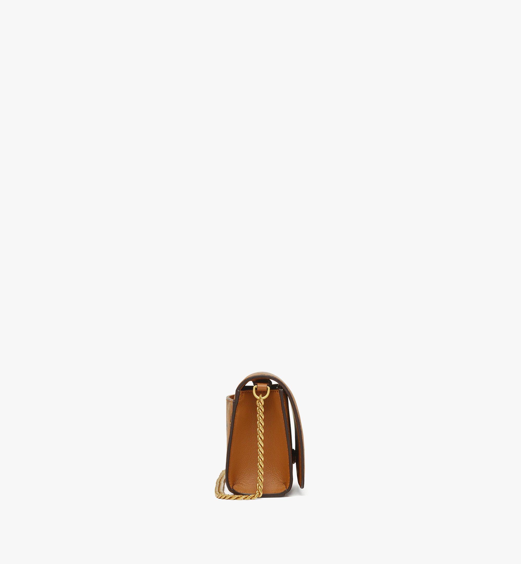 MCM Aren Shoulder Bag in Visetos Cognac MWREATA01CO001 Alternate View 1