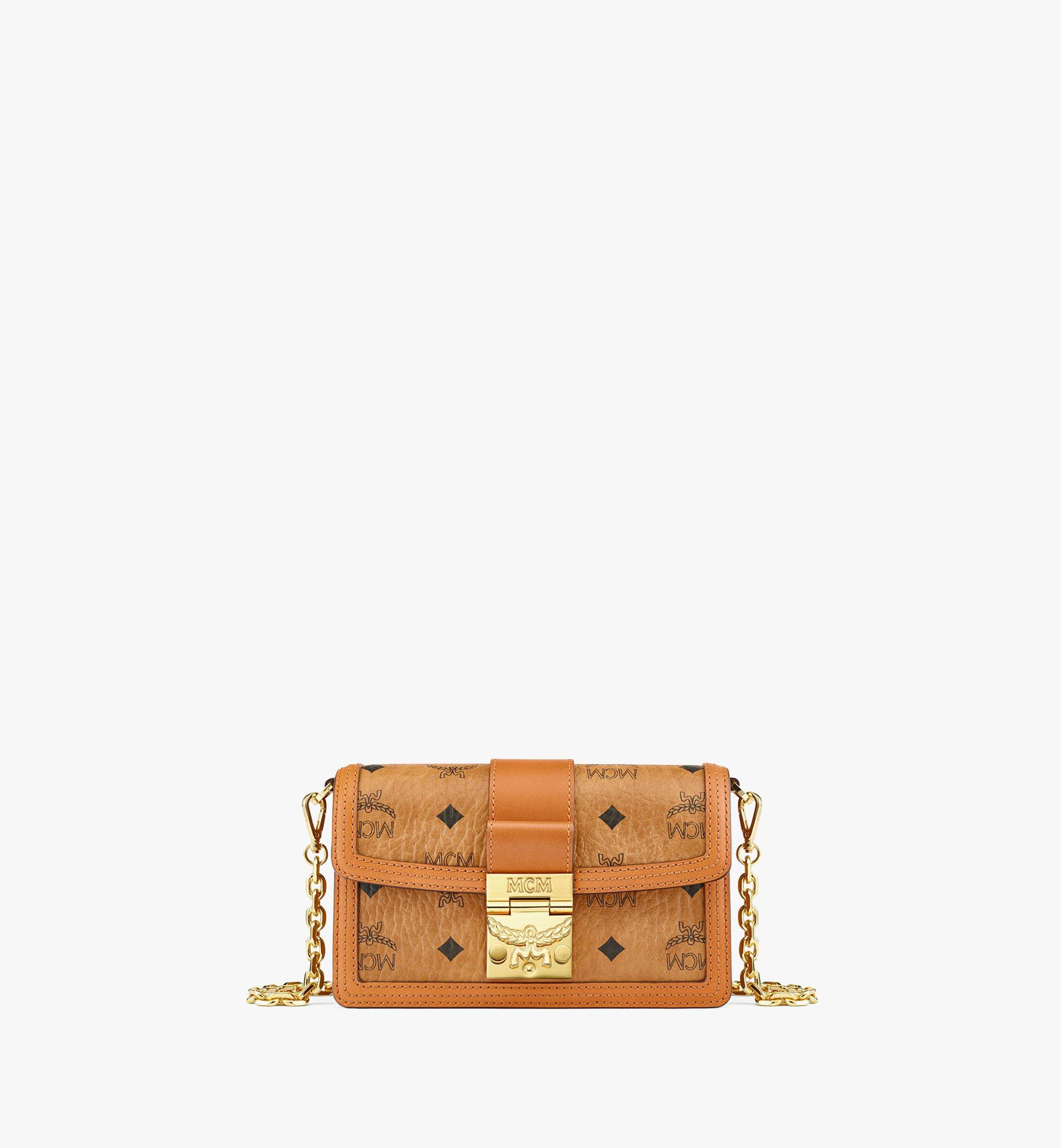MCM Tracy Crossbody in Visetos Cognac MWREAXT05CO001 Alternate View 1