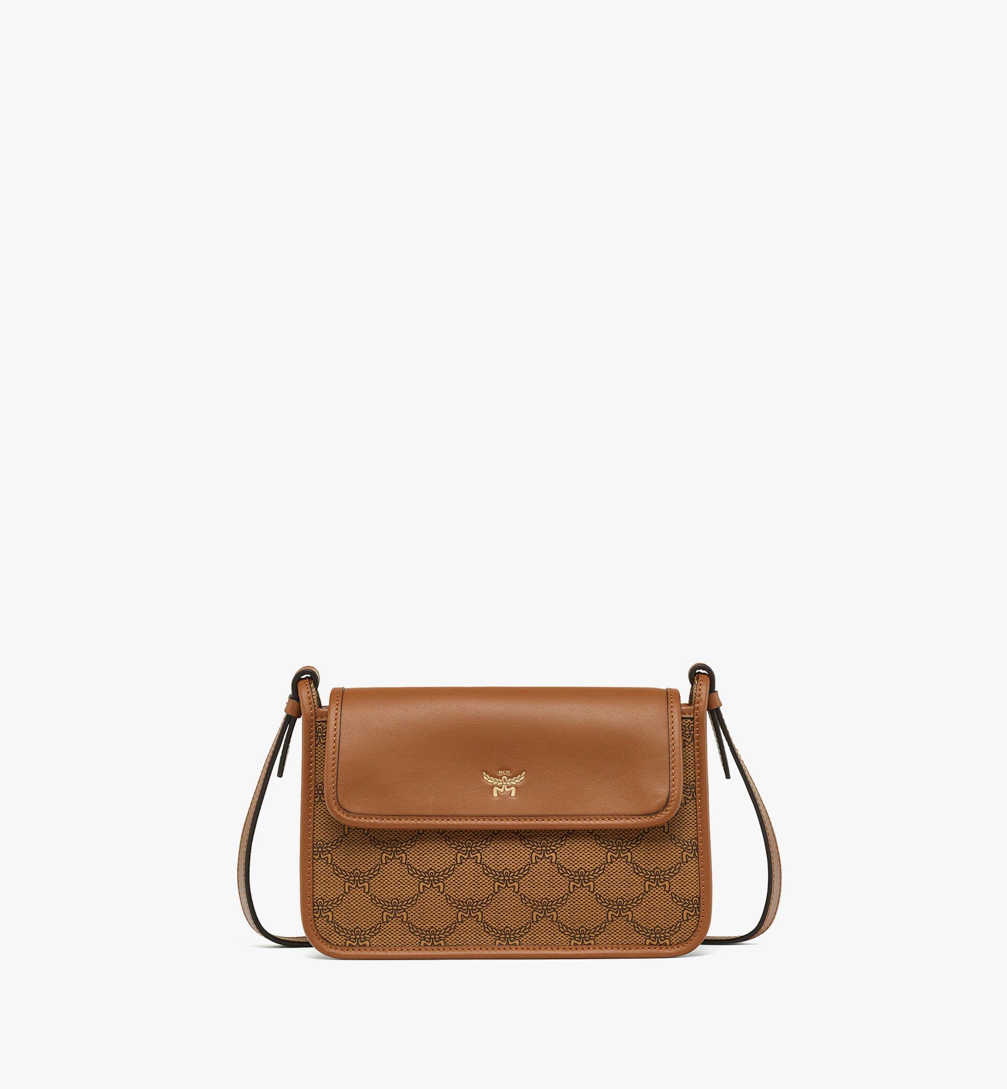 Small Himmel Crossbody in Lauretos Cognac | MCM ®US