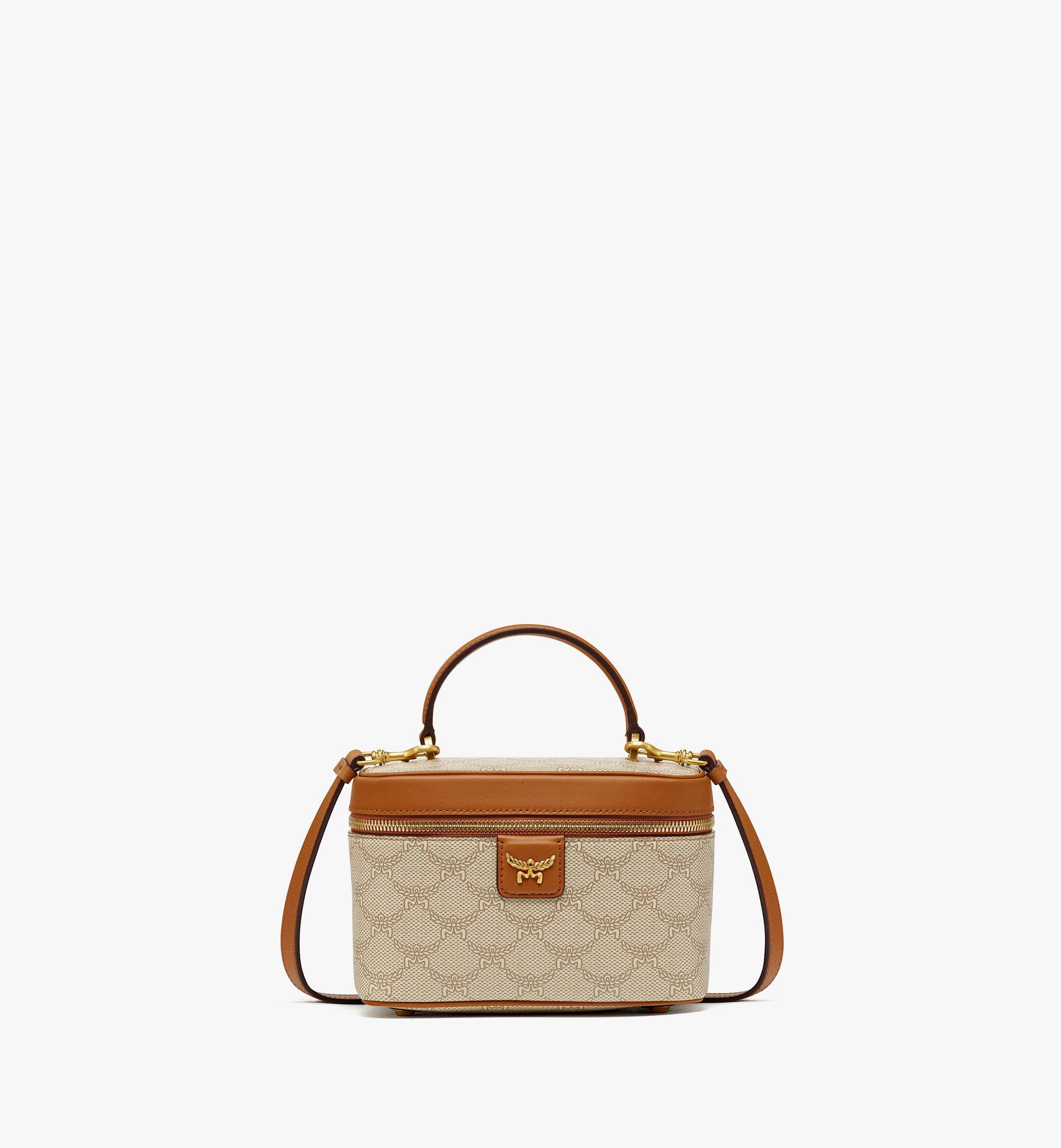 Small Himmel Vanity Case in Lauretos Beige | MCM ®US