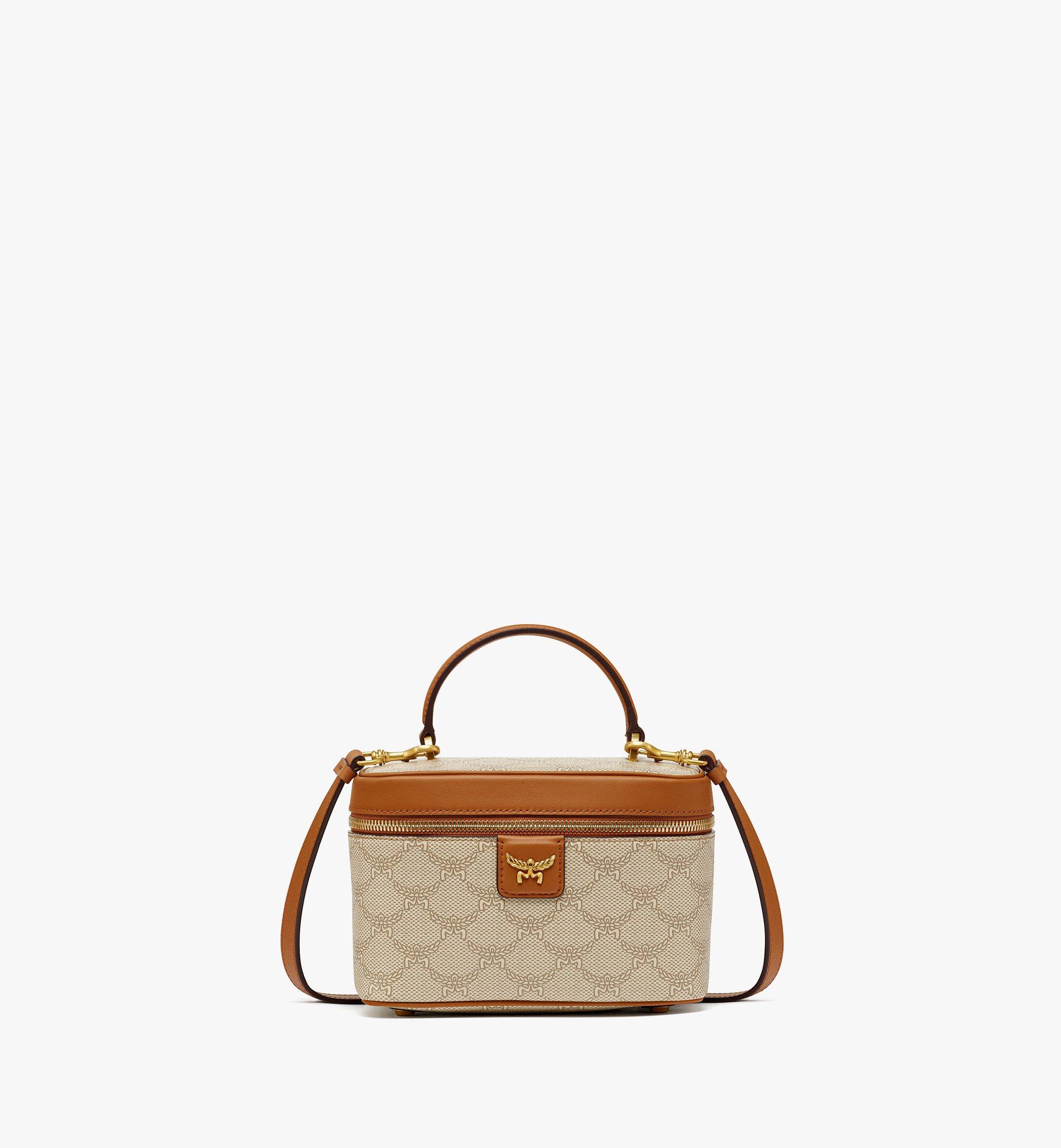 Small Himmel Vanity Case in Lauretos Beige | MCM ®US