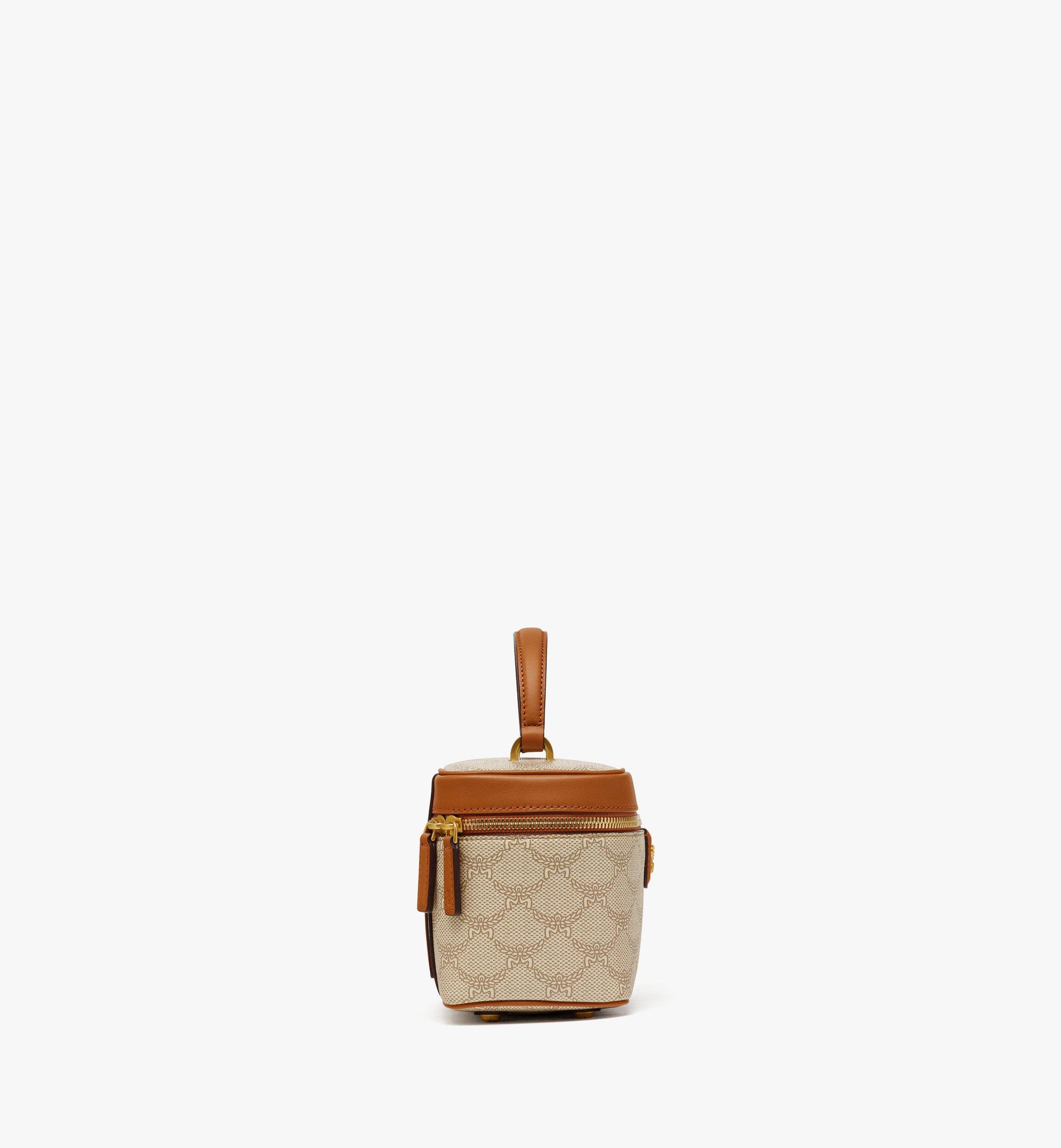 MCM Himmel Vanity Case in Lauretos Beige MWRESAC02I9001 Alternate View 1