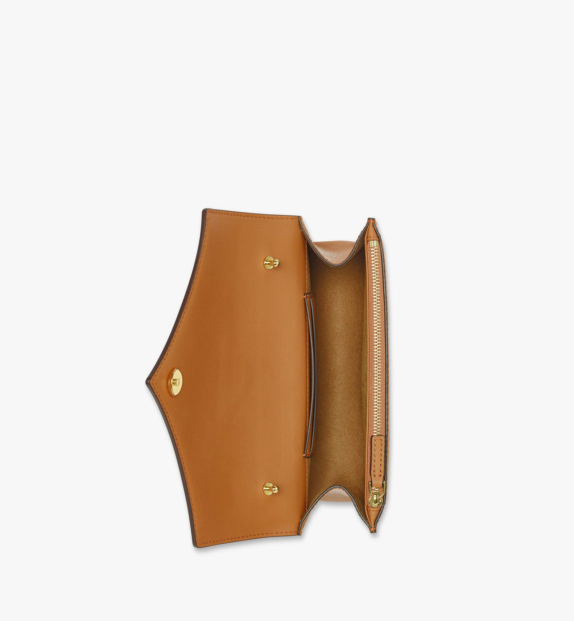 MCM Diamond Shoulder Bag in Visetos Leather Mix Cognac MWRESAK02CO001 Alternate View 2
