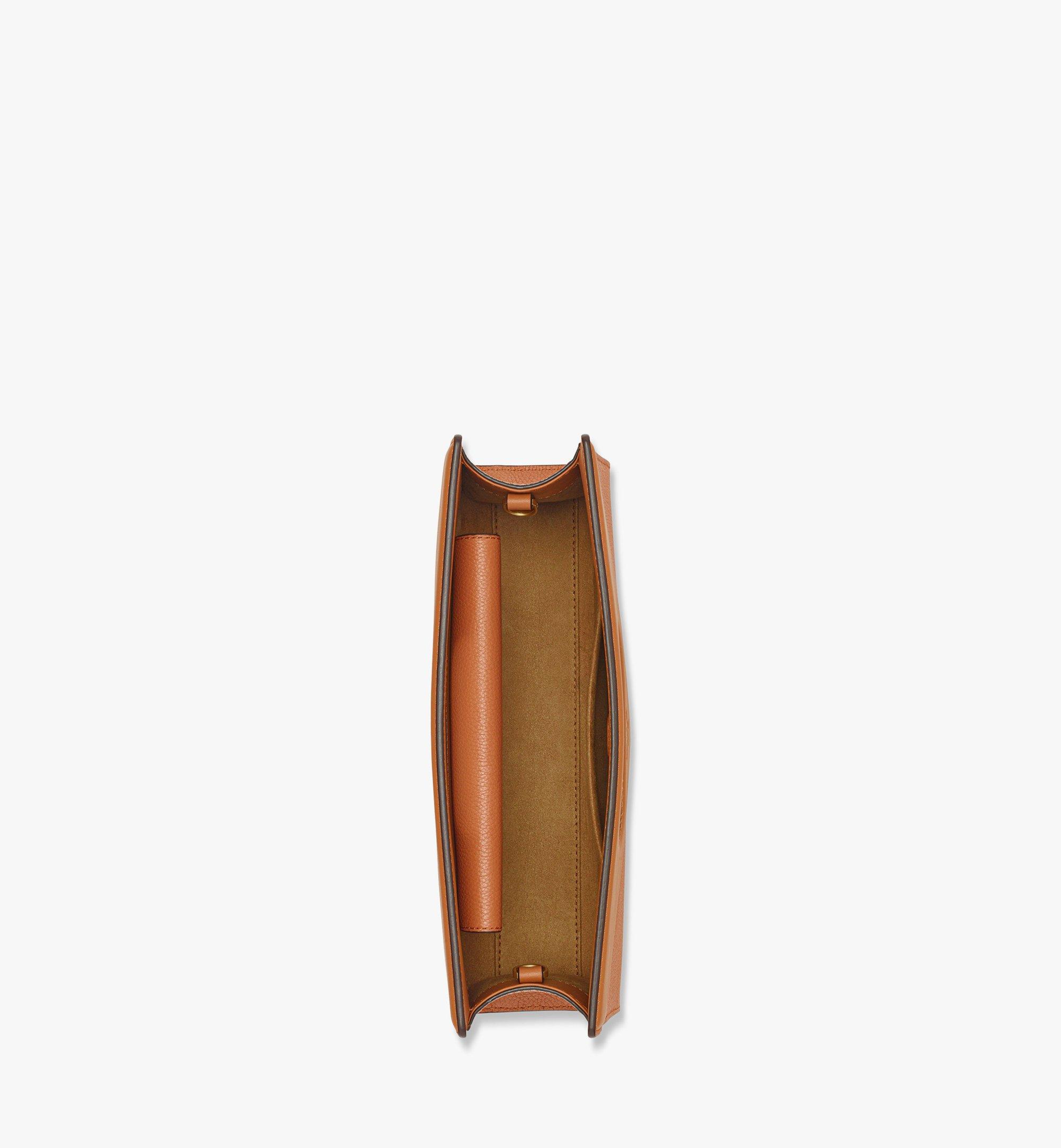 MCM Diamond Tragetasche aus geprägtem Leder Cognac MWRESAK03CO001 Noch mehr sehen 2