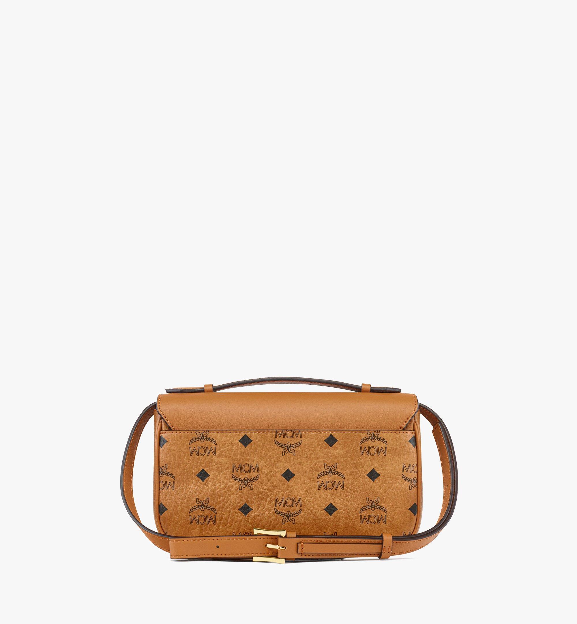 Medium Tracy Crossbody in Visetos Cognac MCM DE