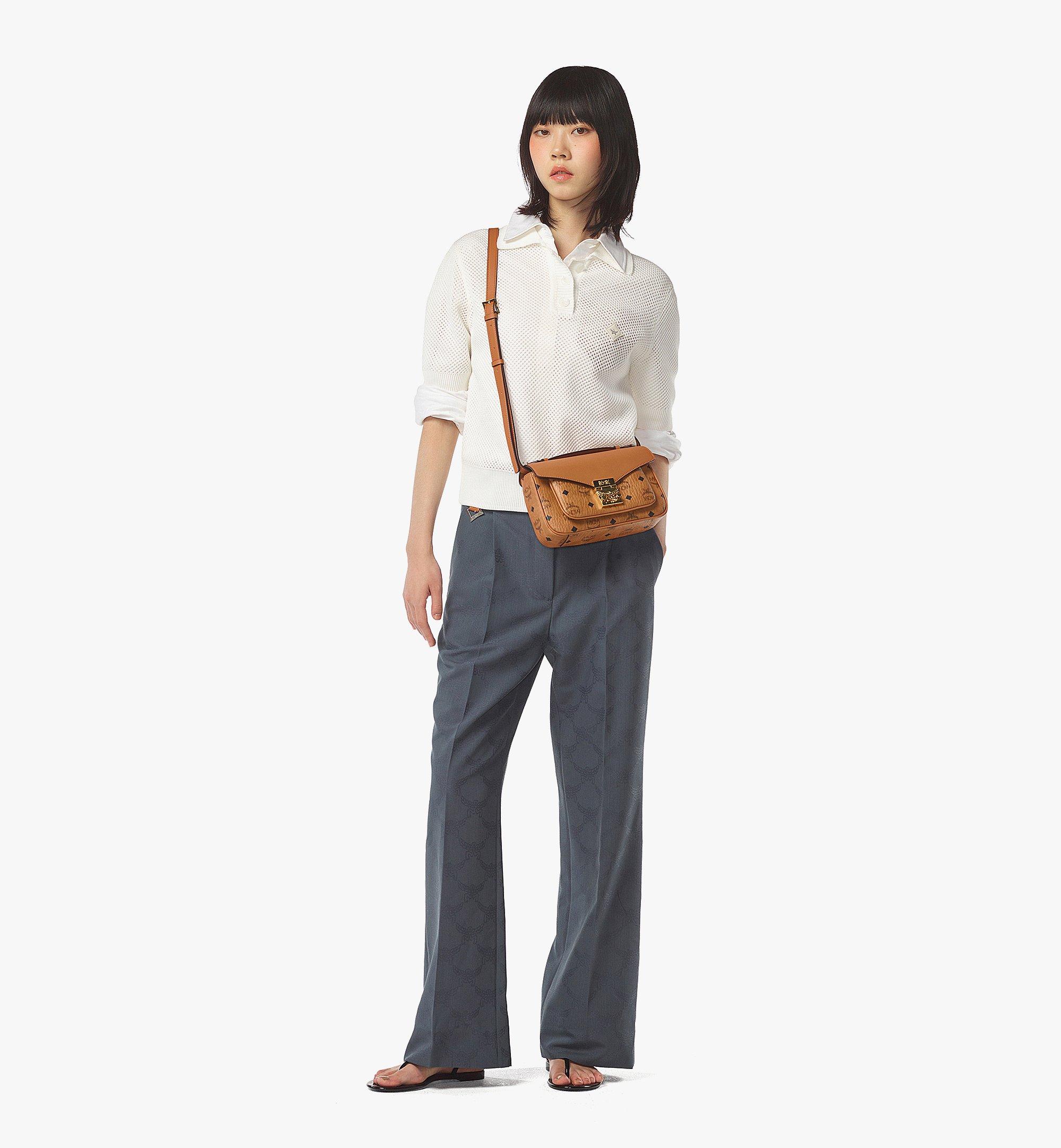 Medium Tracy Crossbody in Visetos Cognac | MCM ®US