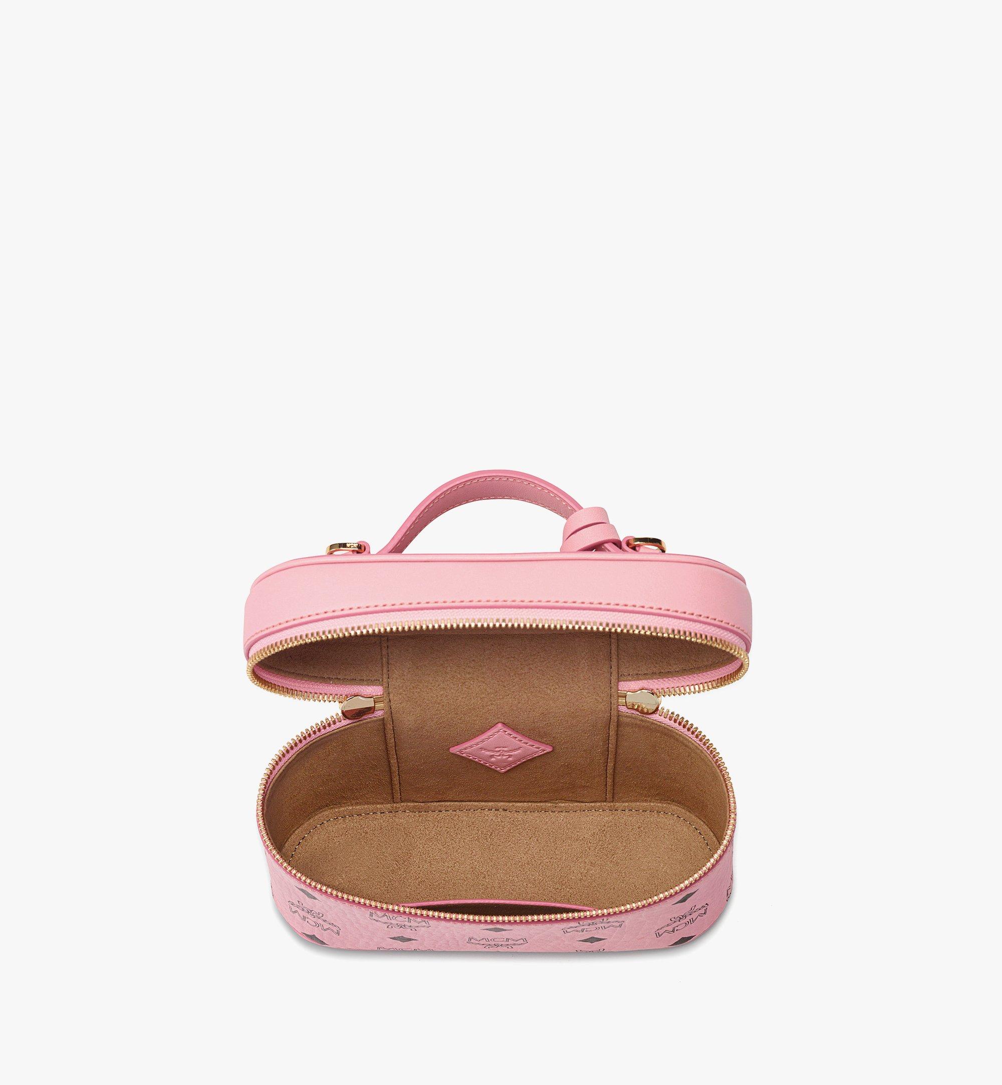 Rosé Muse vanity bag pink Mini vanity with detachable fur handle – BUNNY APARTMENT