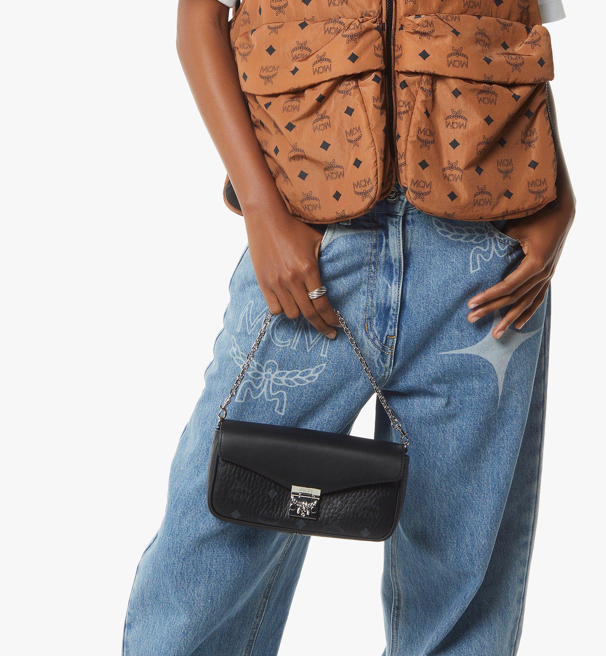 Tracy Crossbody in Visetos Leather Mix