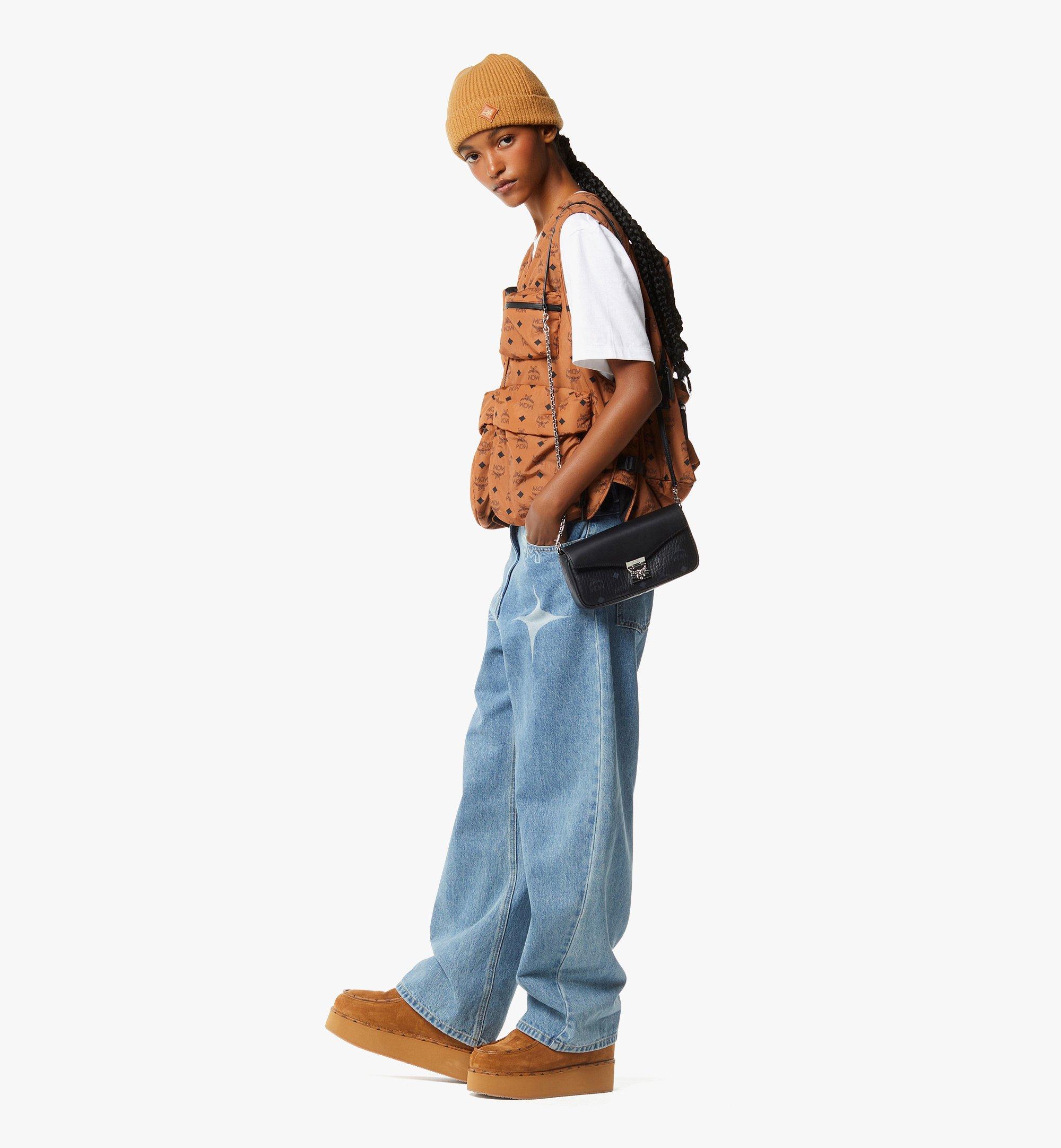 Tracy Crossbody in Visetos Leather Mix