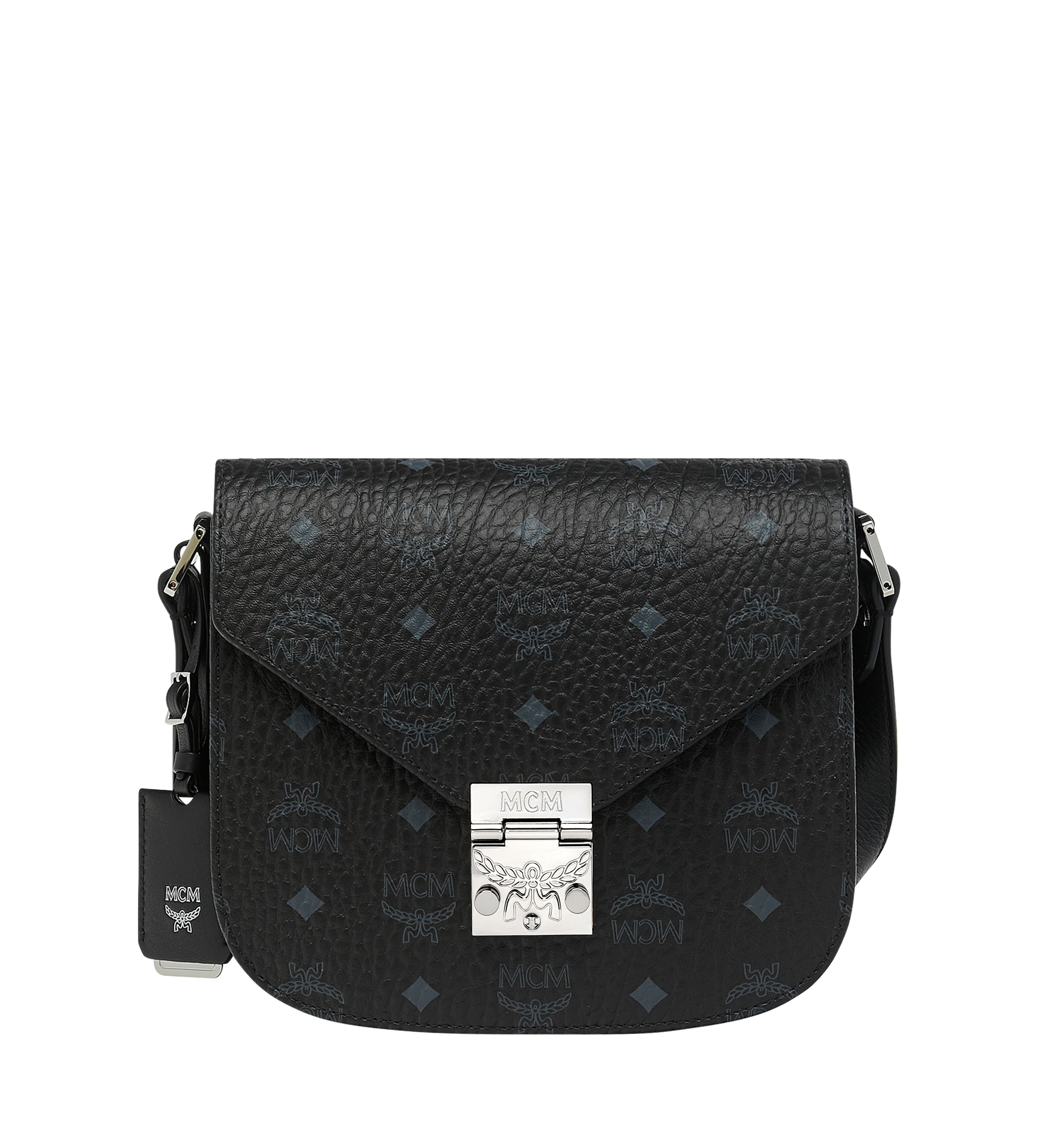 mcm black handbag