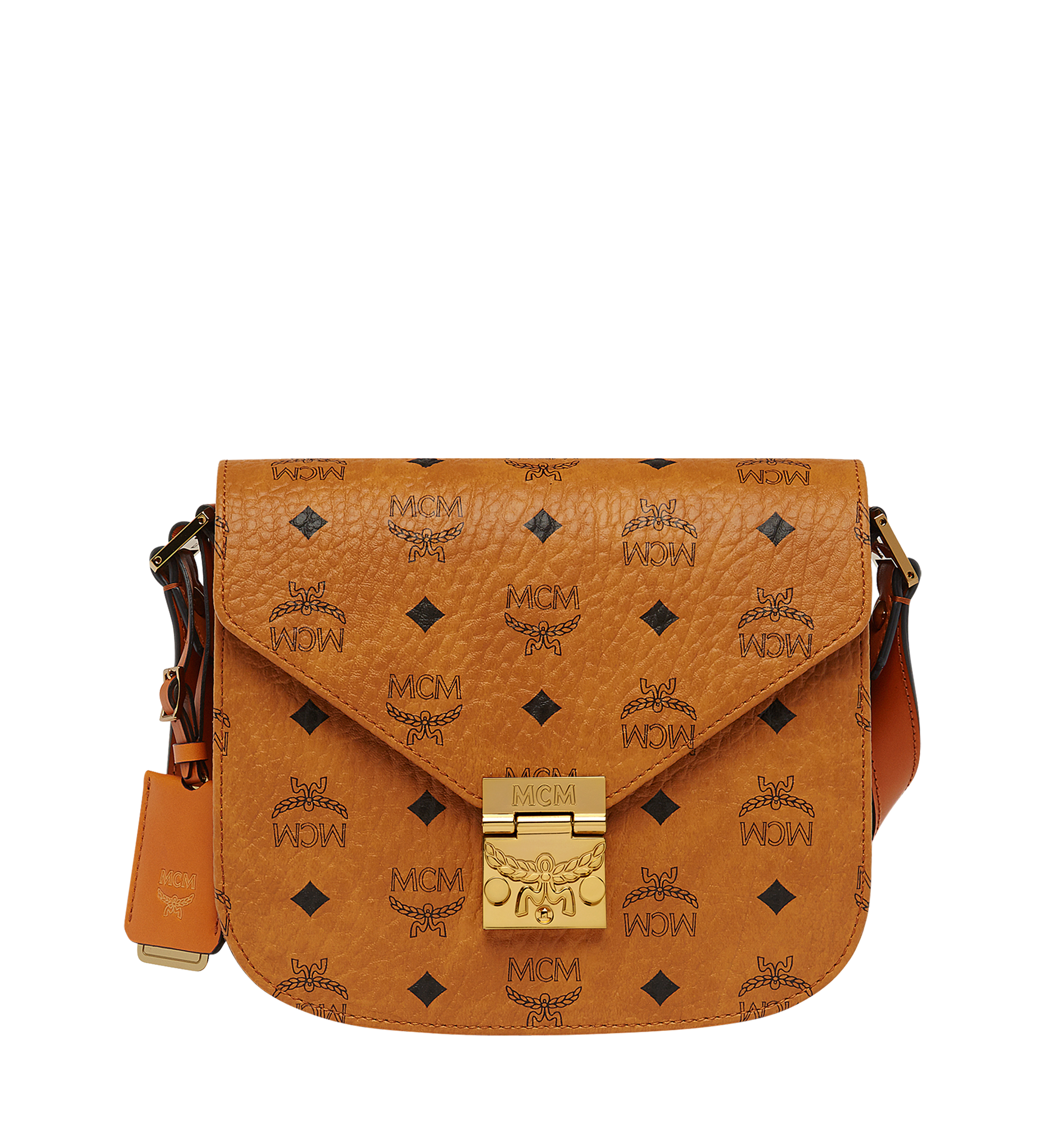 Small Tracy Shoulder Bag in Visetos Cognac | MCM ®US