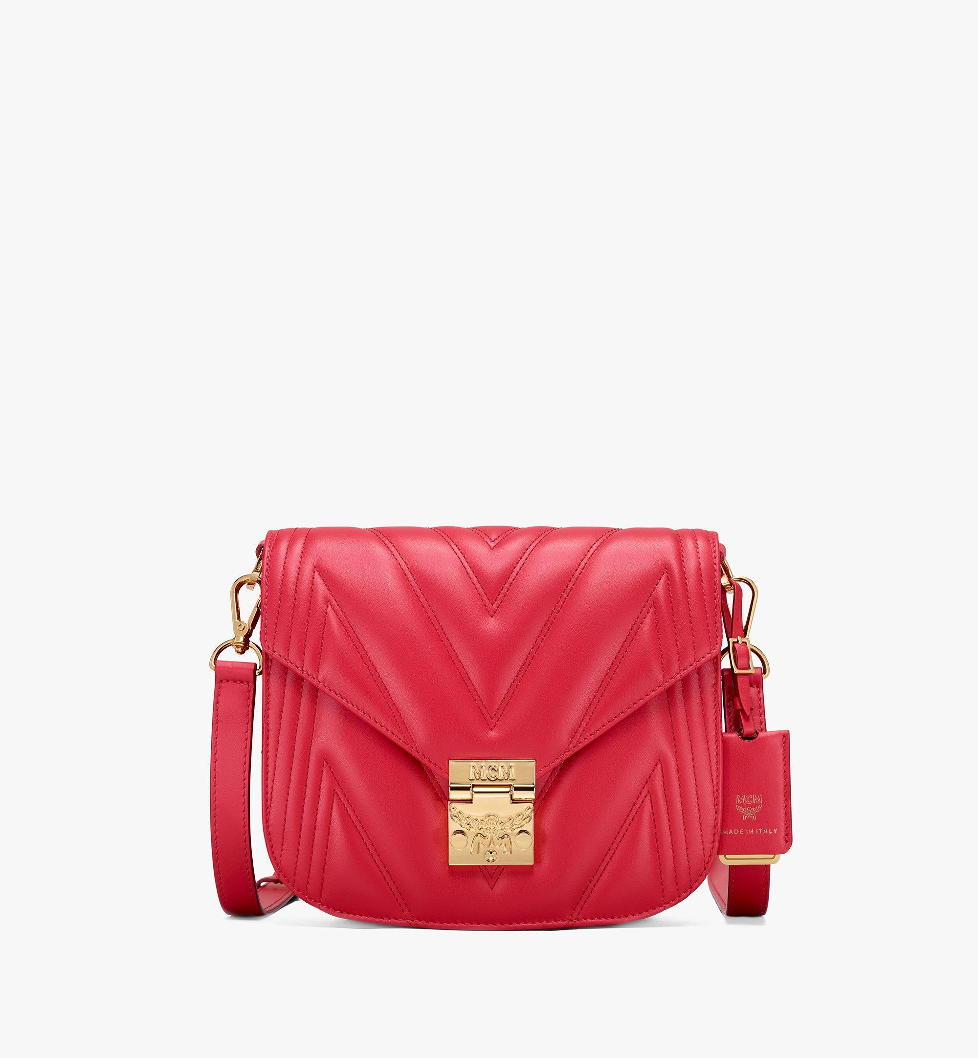 quilted leather shoulder bag