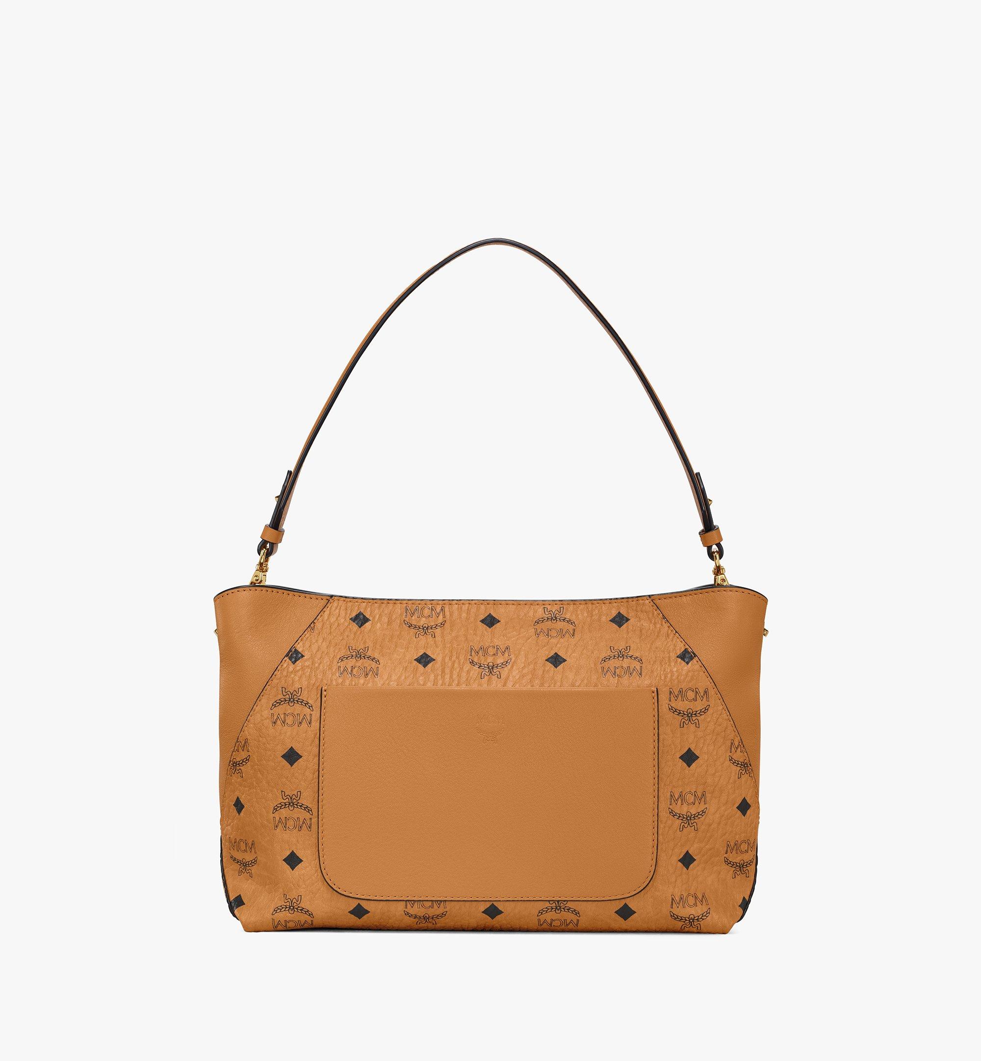 Mcm klara discount cognac