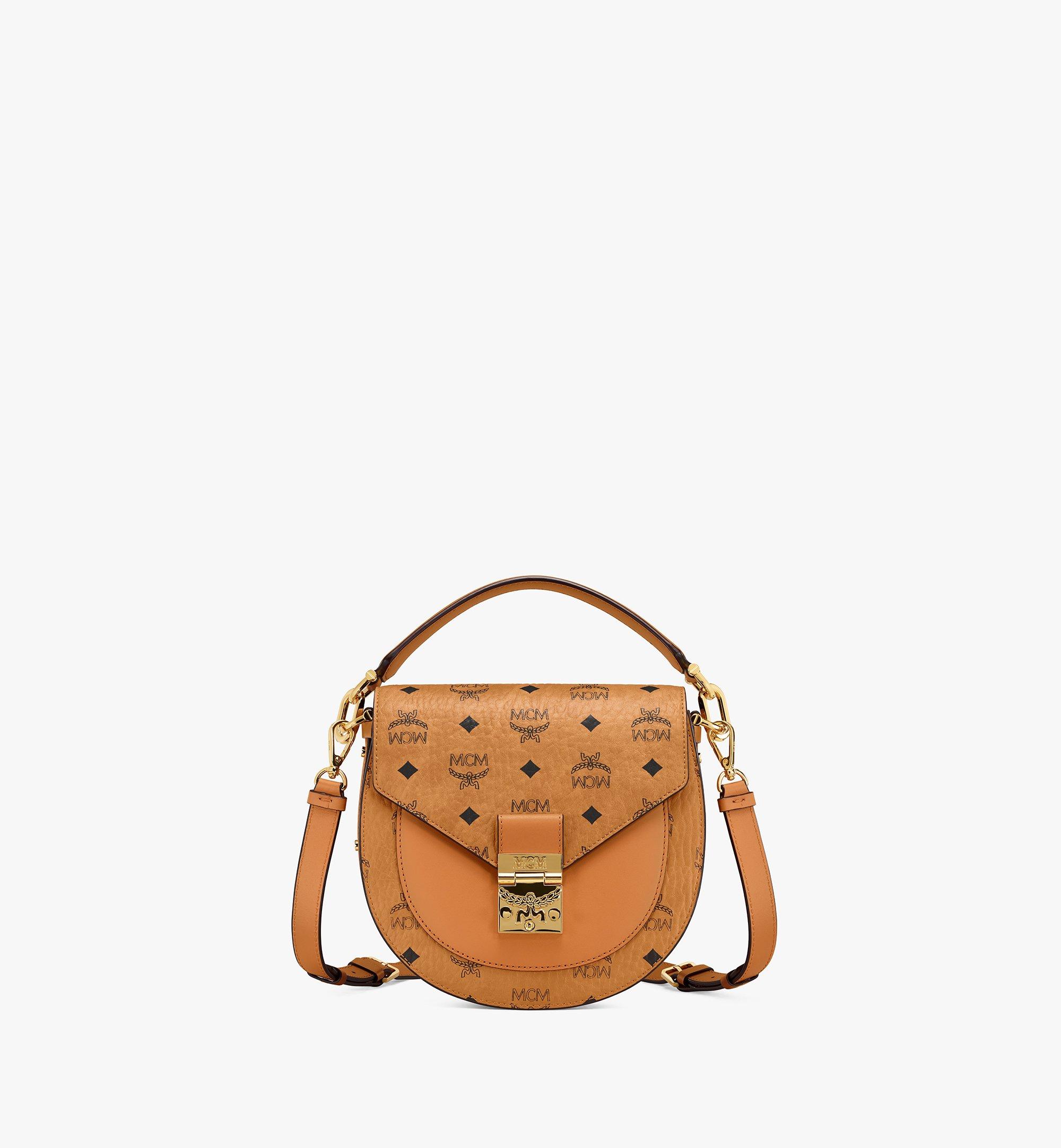 Small Tracy Shoulder Bag in Visetos Cognac | MCM ®JP