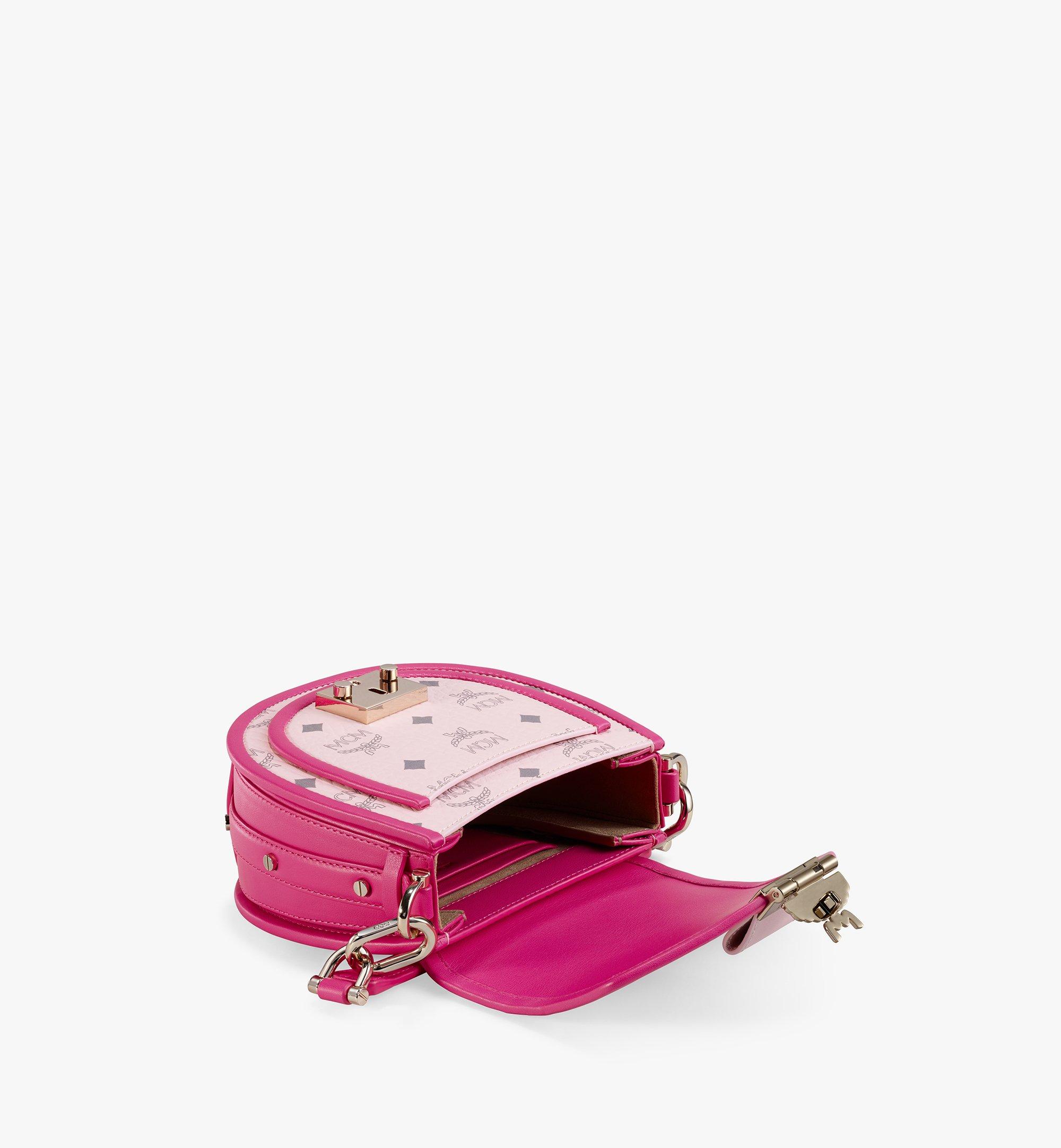 Mini Tracy Shoulder Bag in Visetos Leather Block Pink | MCM ®AU