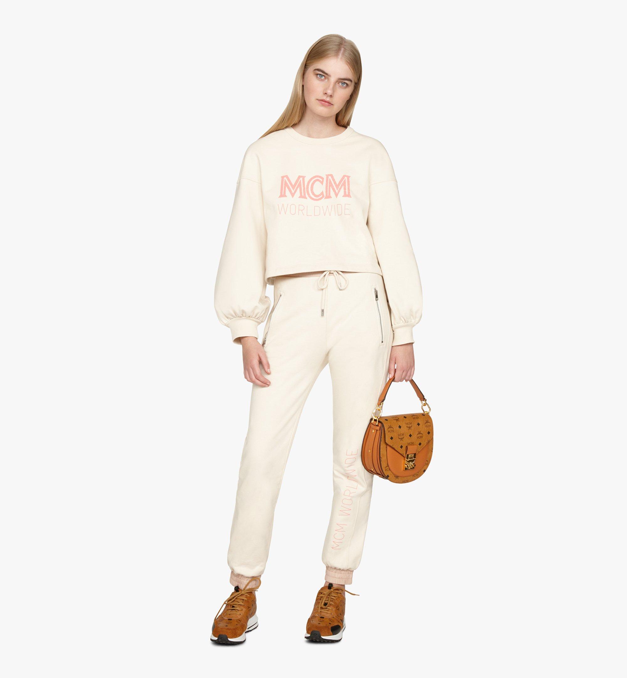 10717 MCM Patricia Small Shoulder Bag COGNAC