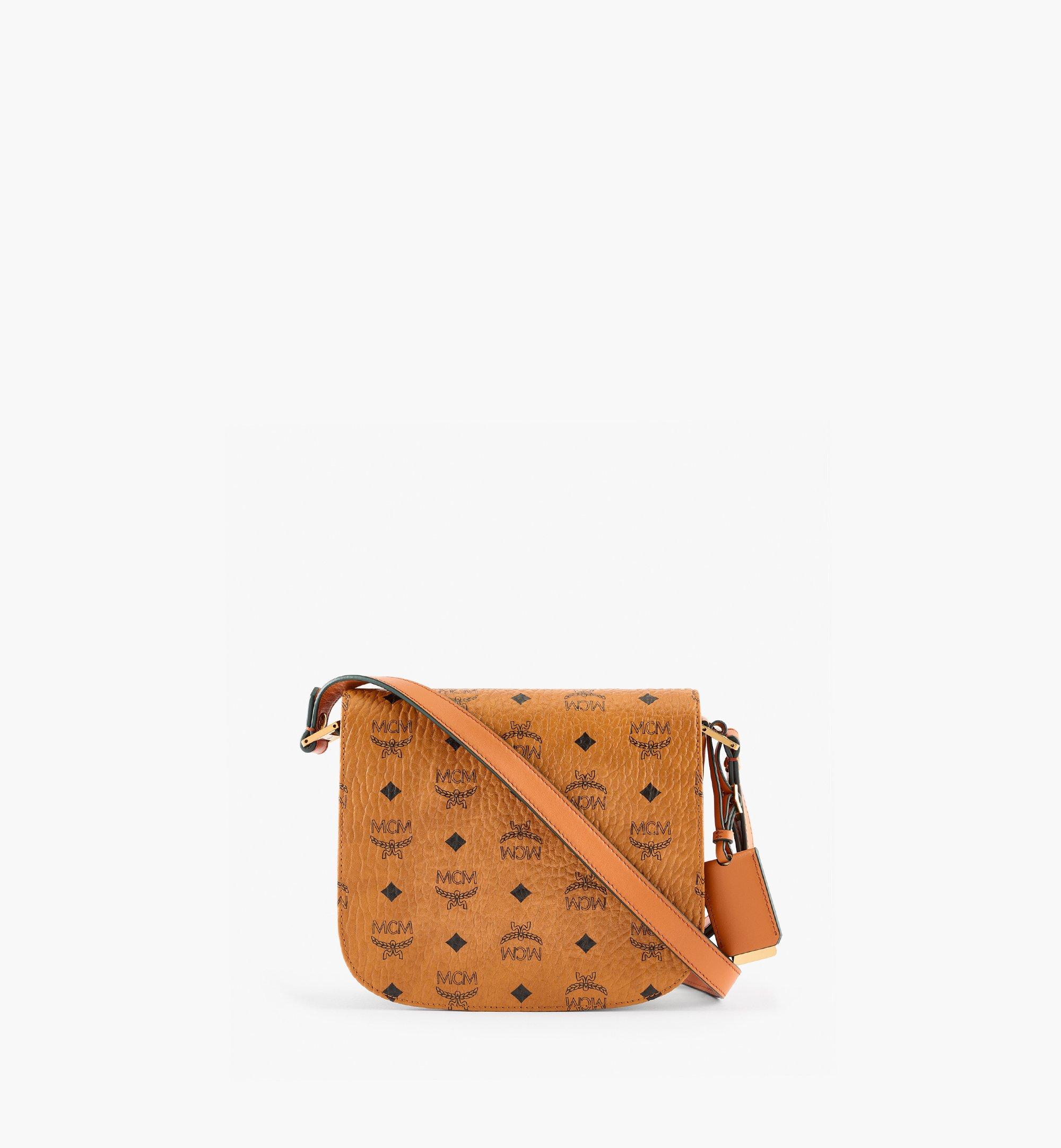 MCM MCM x Aka Boku Tracy Shoulder Bag in Visetos Cognac MWSBAUP01CO001 Alternate View 4