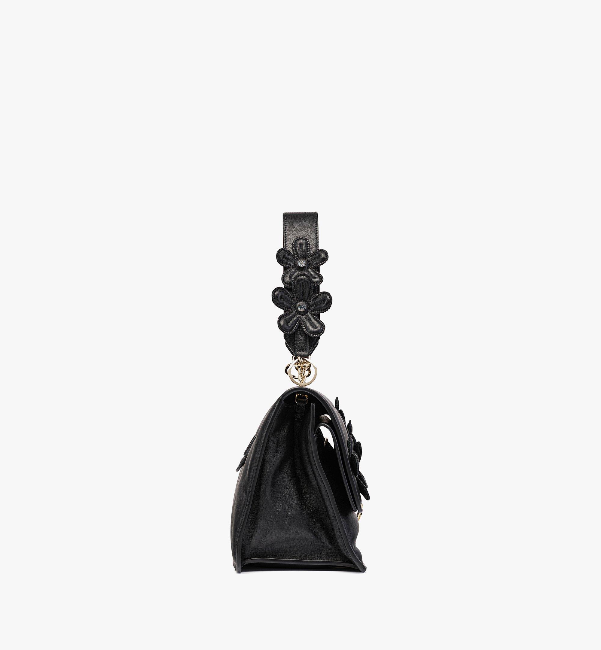MCM Upcycling Project M Candy Shoulder Bag in Lambskin Nappa Leather Black MWSBAUP02BK001 Alternate View 1