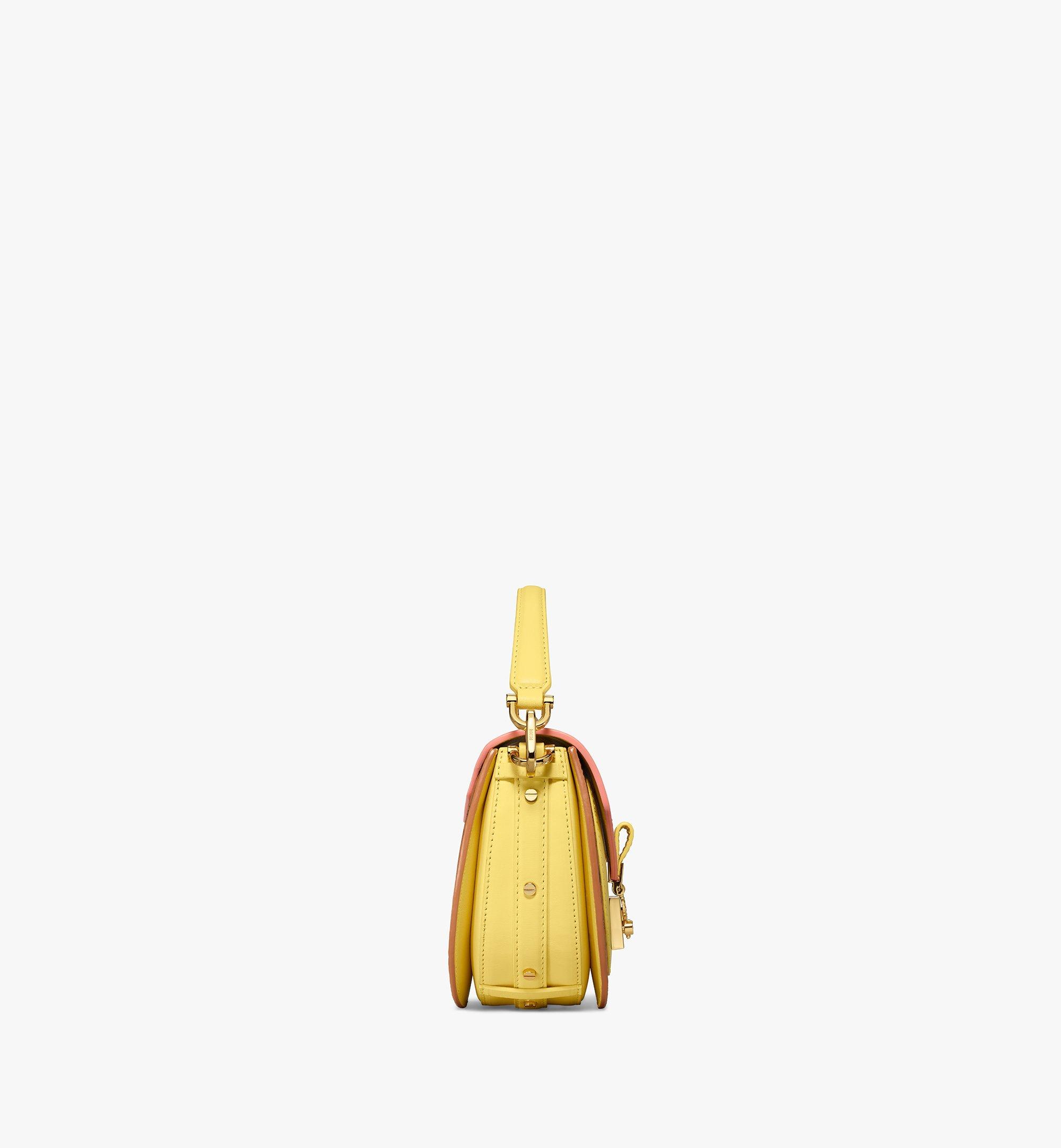 Mini Tracy Shoulder Bag in Visetos Leather Block Yellow | MCM ®US