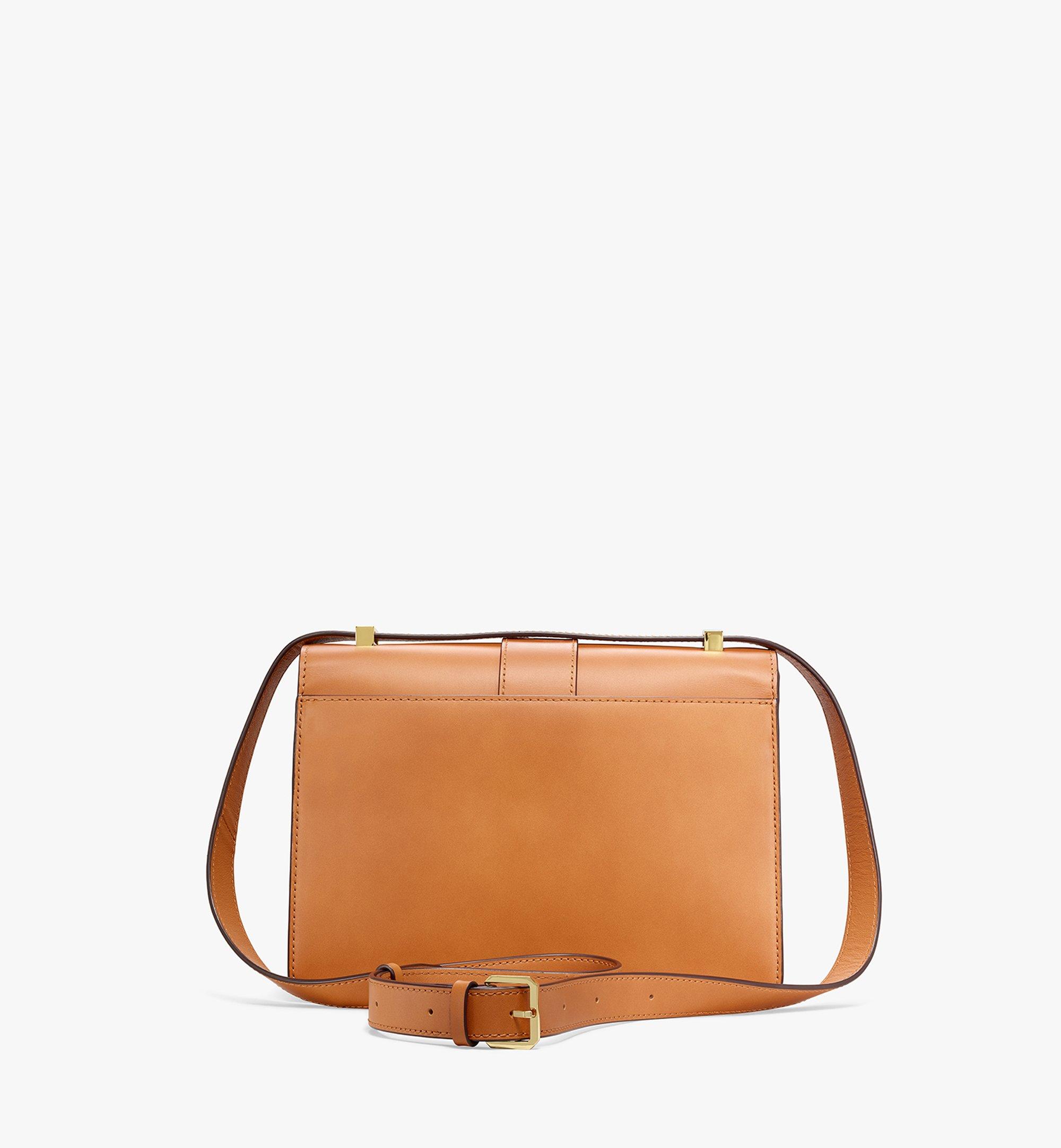 Medium Tracy Shoulder Bag in Visetos Leather Mix Cognac MCM ®CN