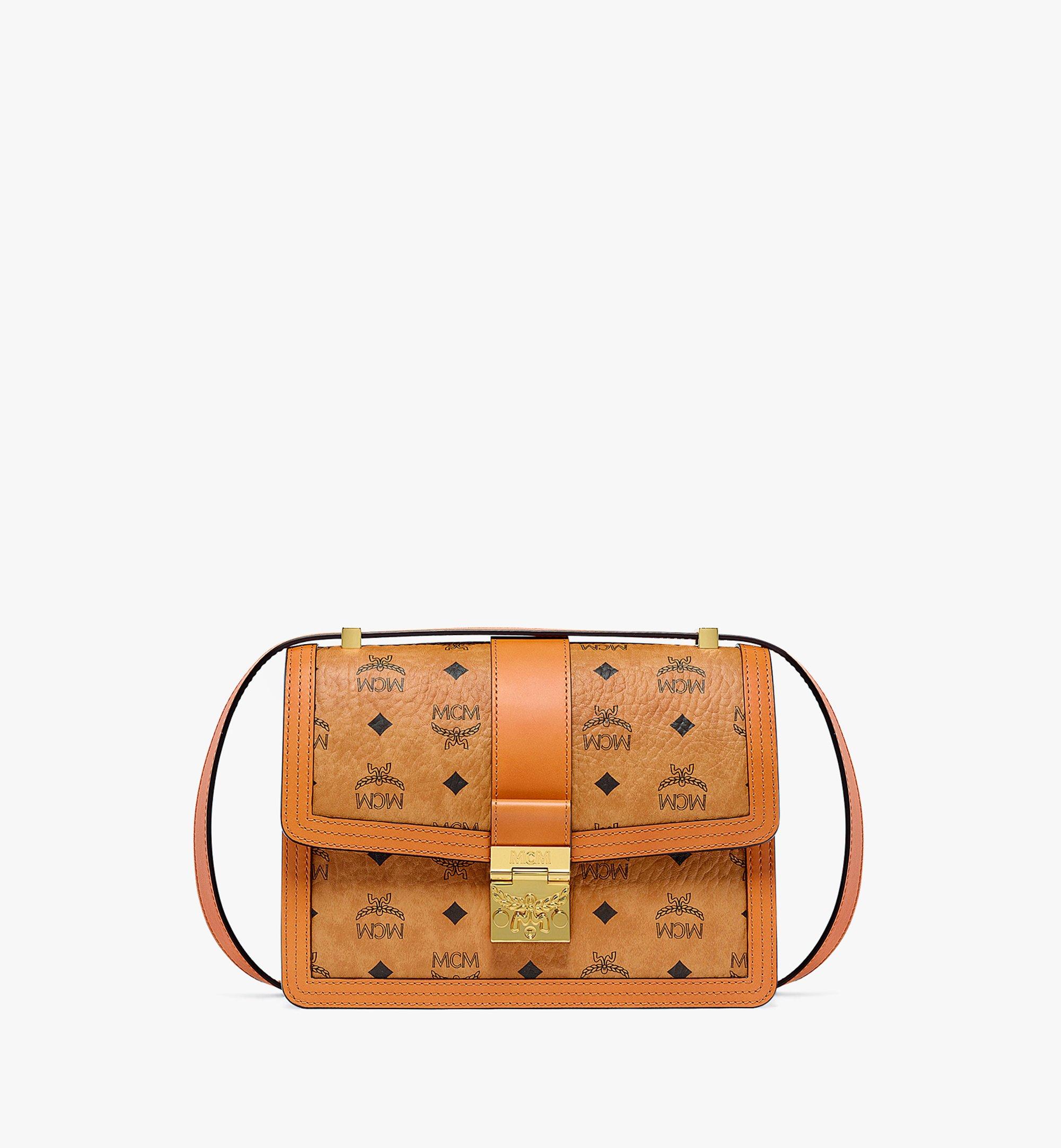 MCM Tracy Schultertasche in Visetos Cognac MWSBSXT02CO001 Noch mehr sehen 1