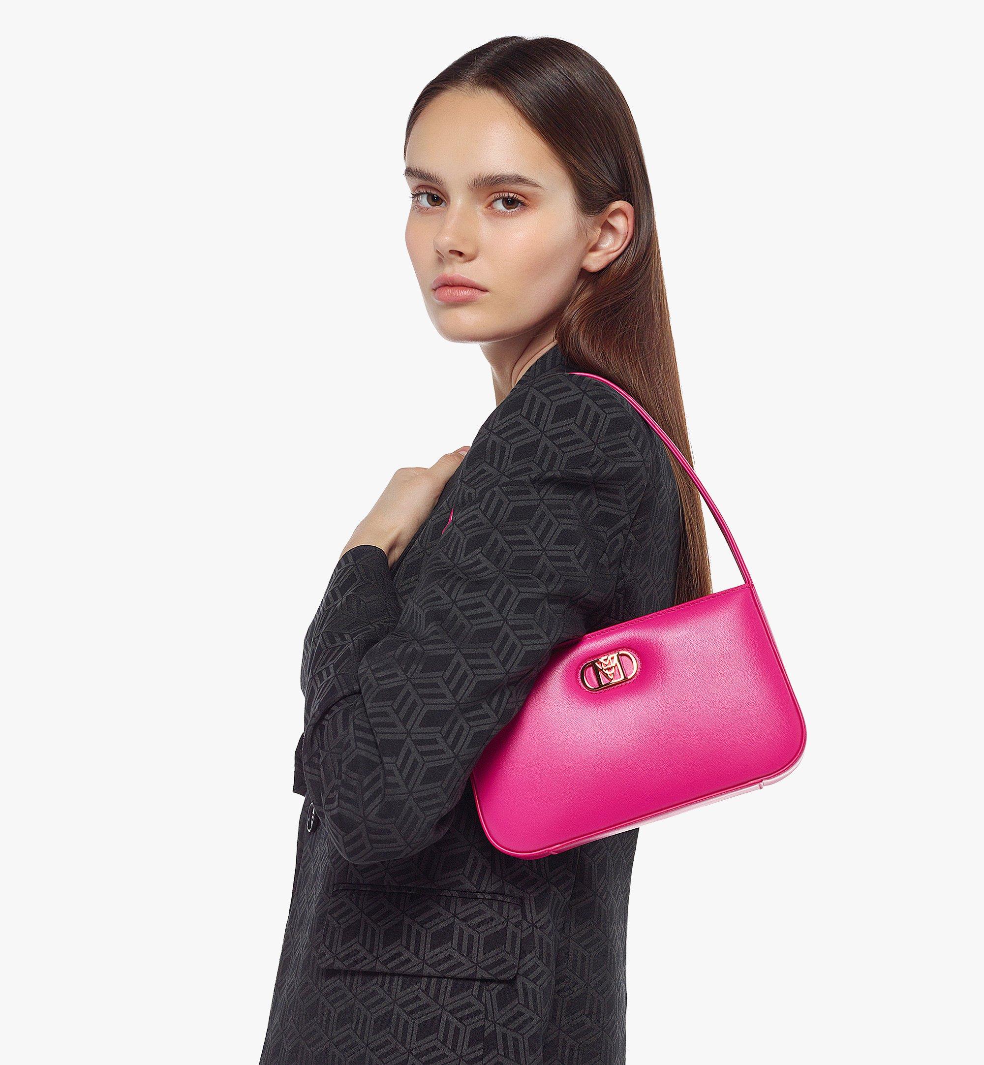 MCM Mode Travia ショルダー バッグ - ラムナッパレザー Purple MWSCALD02QR001 ほかの角度から見る 4