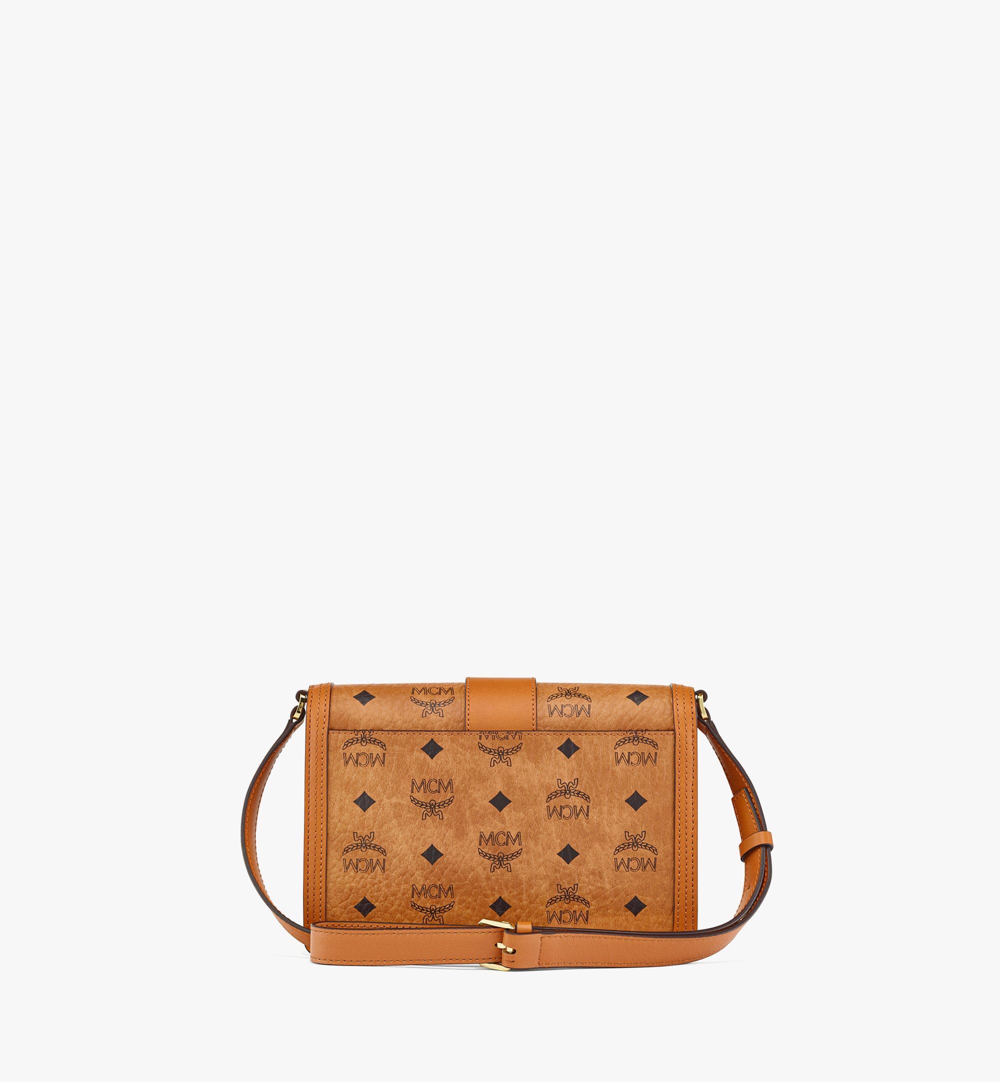 Small Tracy Shoulder Bag in Visetos Cognac | MCM ®US