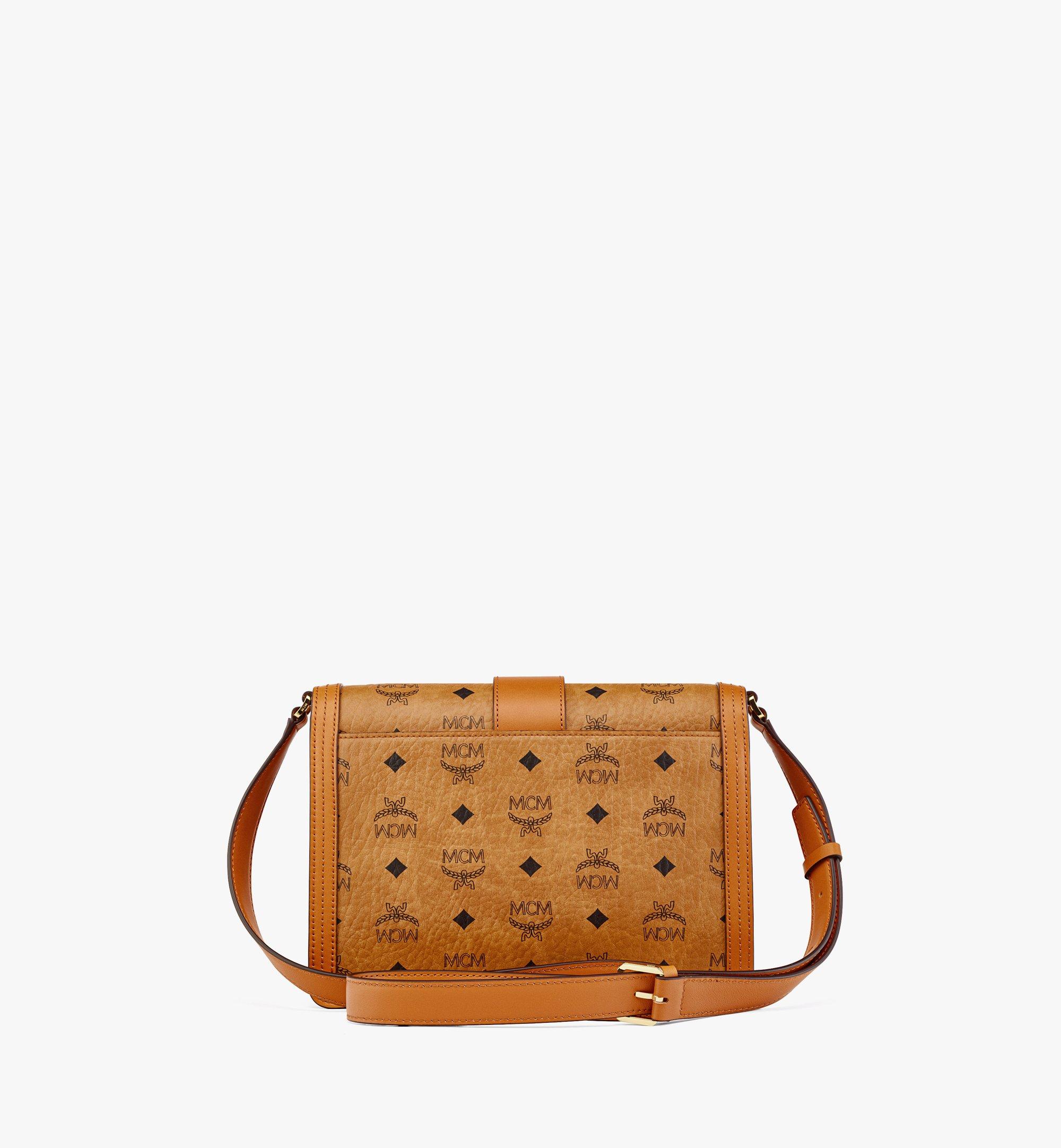 MCM Tracy Shoulder Bag in Visetos Cognac MWSCSXT02CO001 Alternate View 3