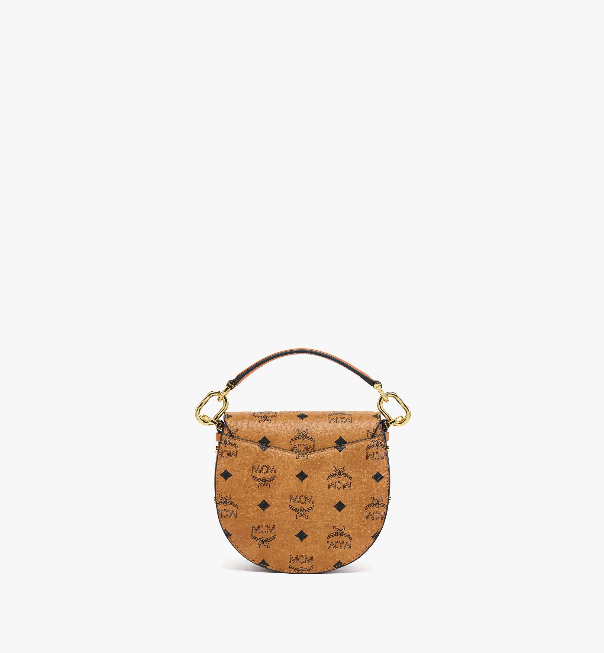 MCM Valentine’s Day Tracy Shoulder Bag in Visetos Cognac MWSDAUP01CO001 ほかの角度から見る 3
