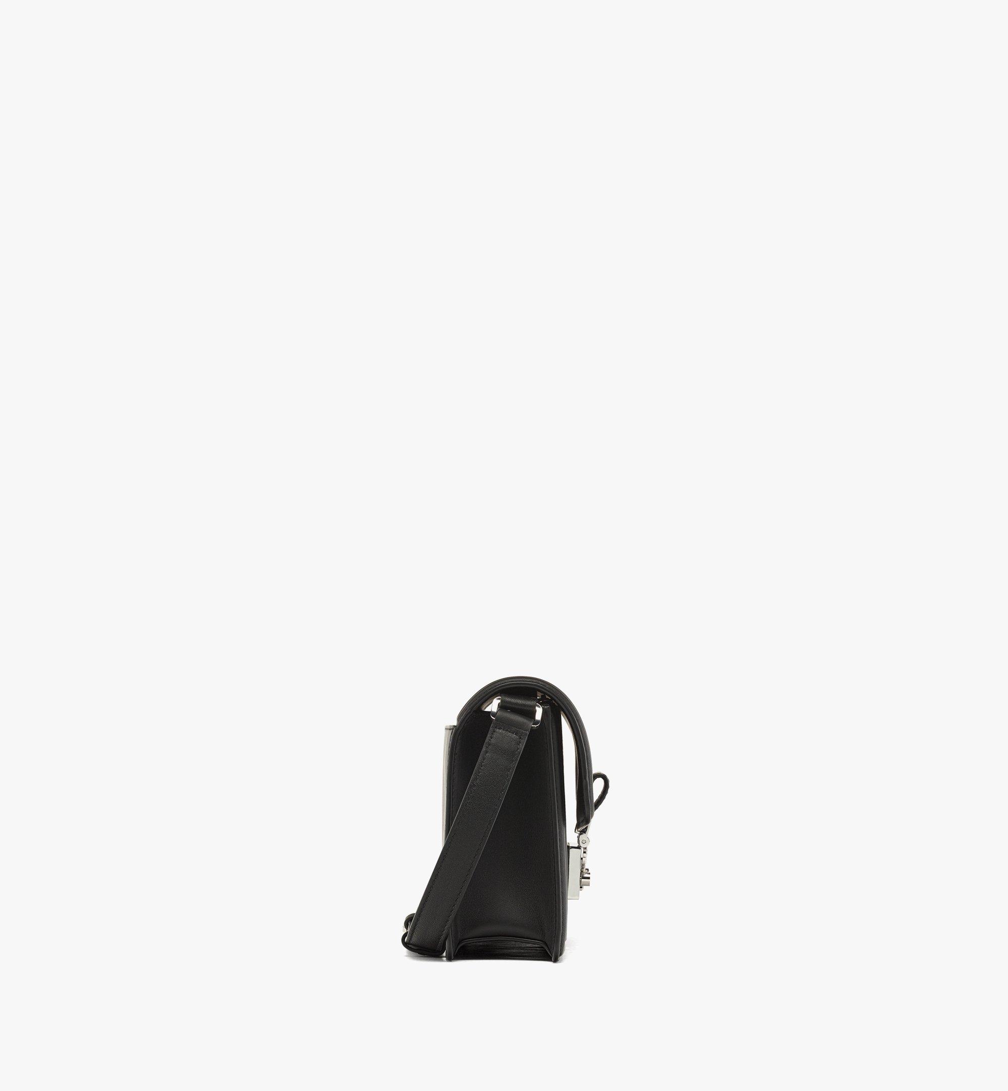 MCM Tracy Shoulder Bag in Studded Bandana Visetos Black VISETOS