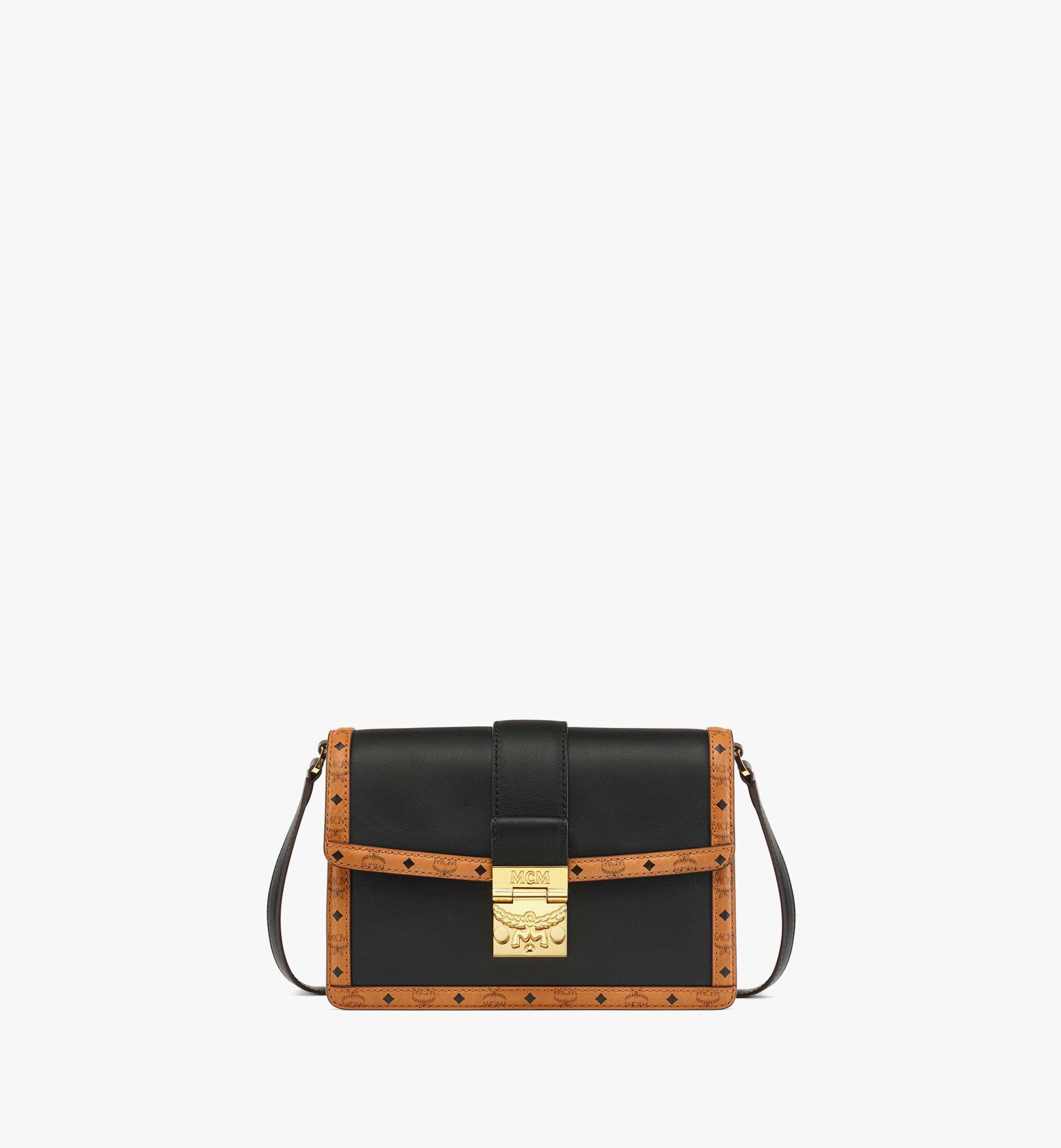 Mcm shoulder bag clearance black