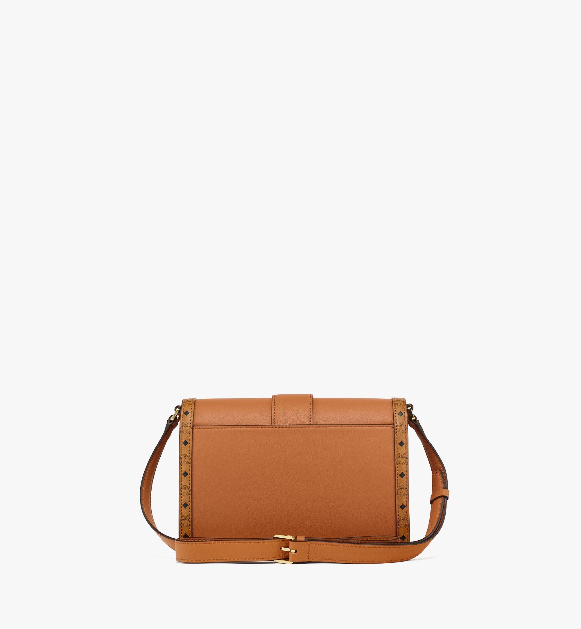 Medium Tracy Crossbody in Visetos Cognac