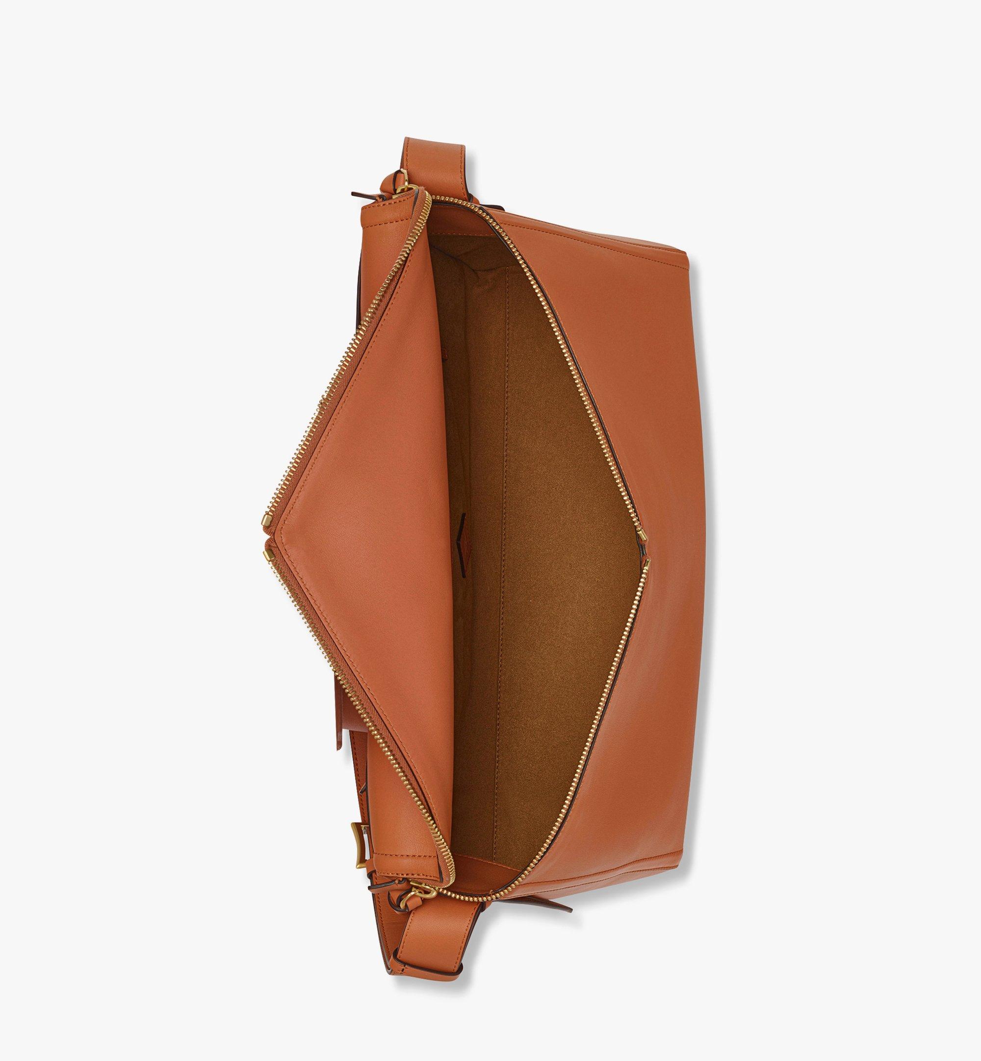 MCM Diamant 3D Shoulder Bag in Calf Leather Orange MWSEAAK01CK001 Alternate View 3