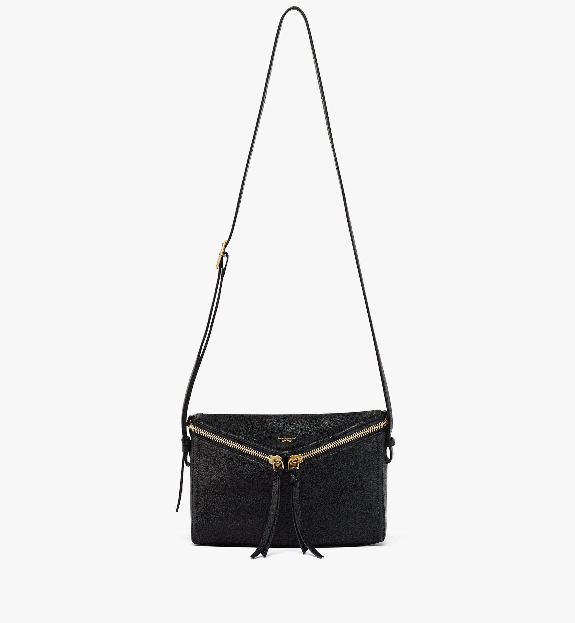 MCM Diamant 3D Shoulder Bag in Goatskin Leather Black MWSEAAK02BK001 Alternate View 5