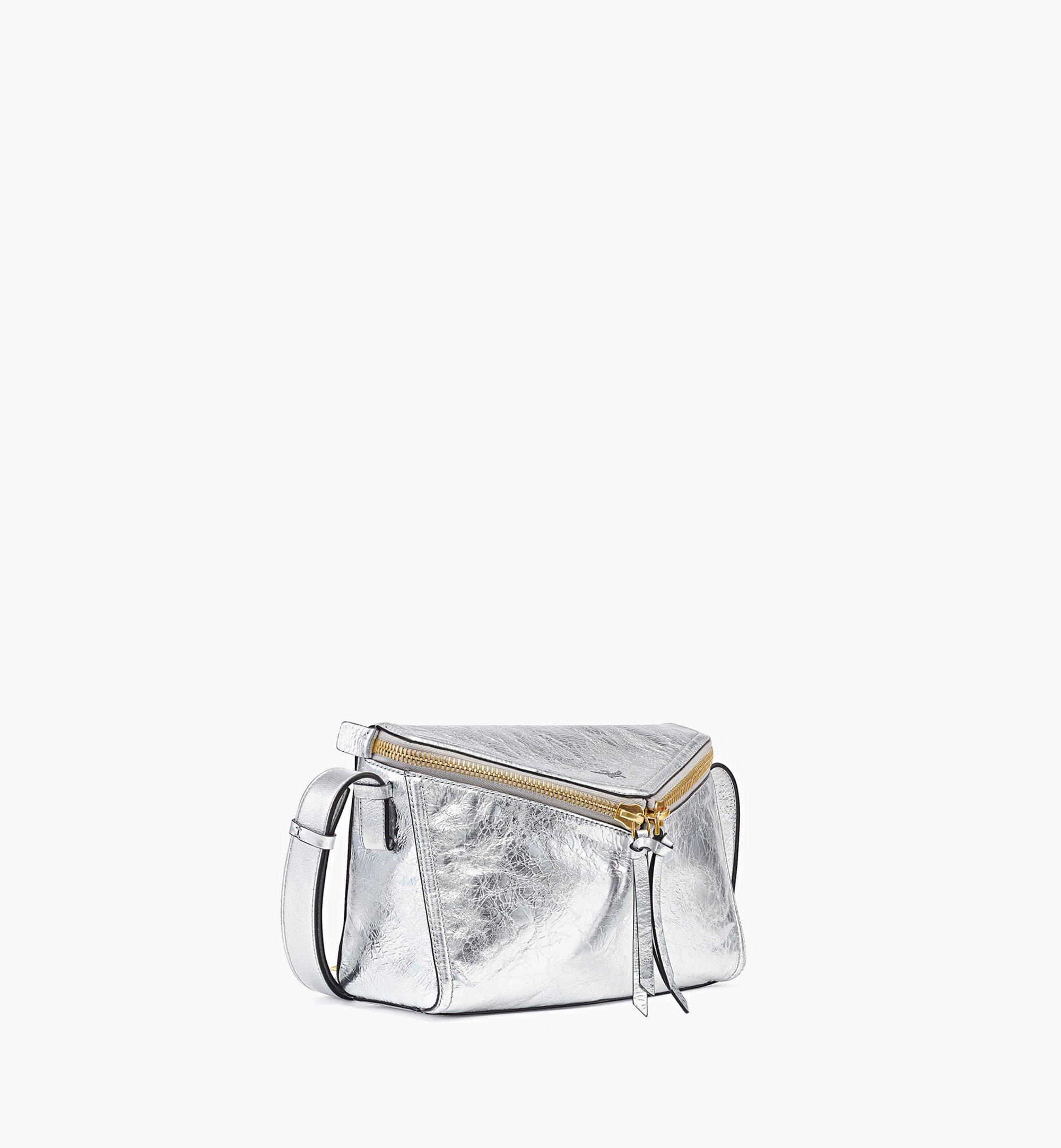 Silver mcm bag sale