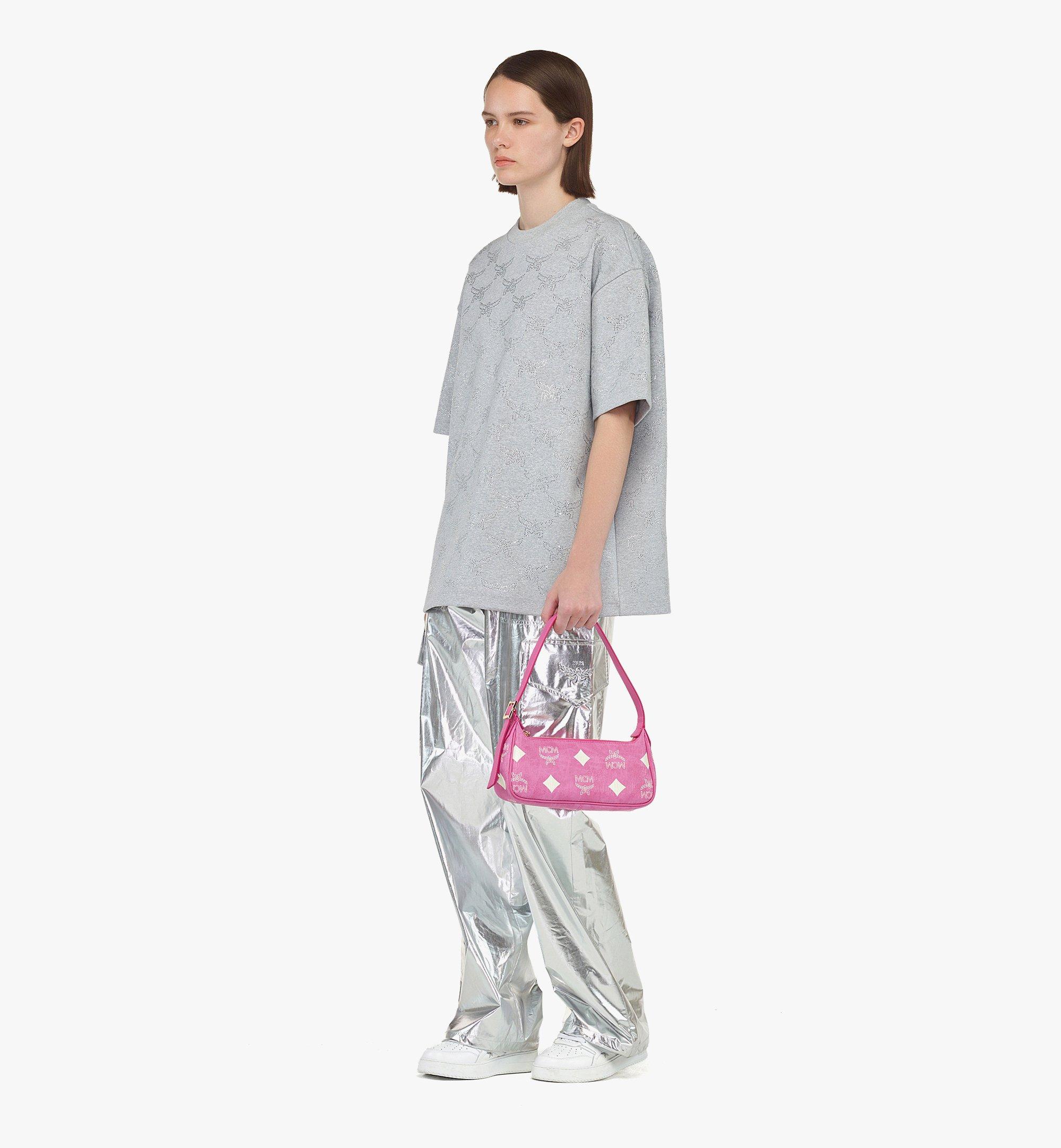 Small Aren Shoulder Bag in Maxi Visetos Pink | MCM ®US