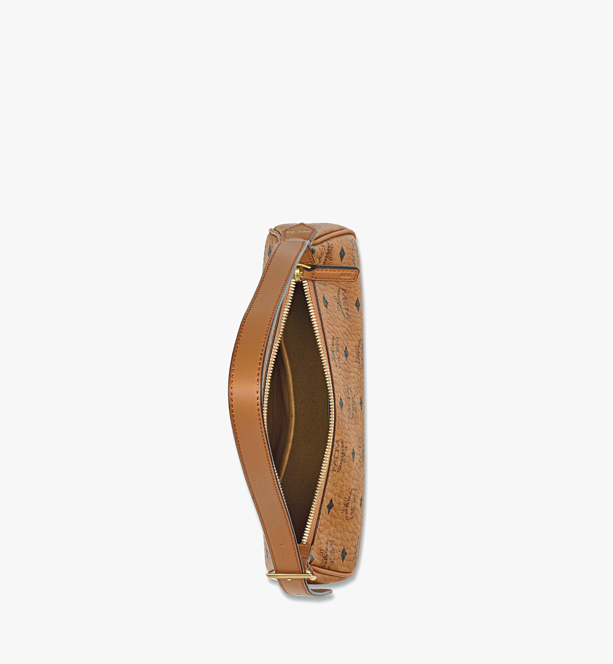 MCM Aren Shoulder Bag in Visetos Cognac MWSESTA03CO001 Alternate View 2