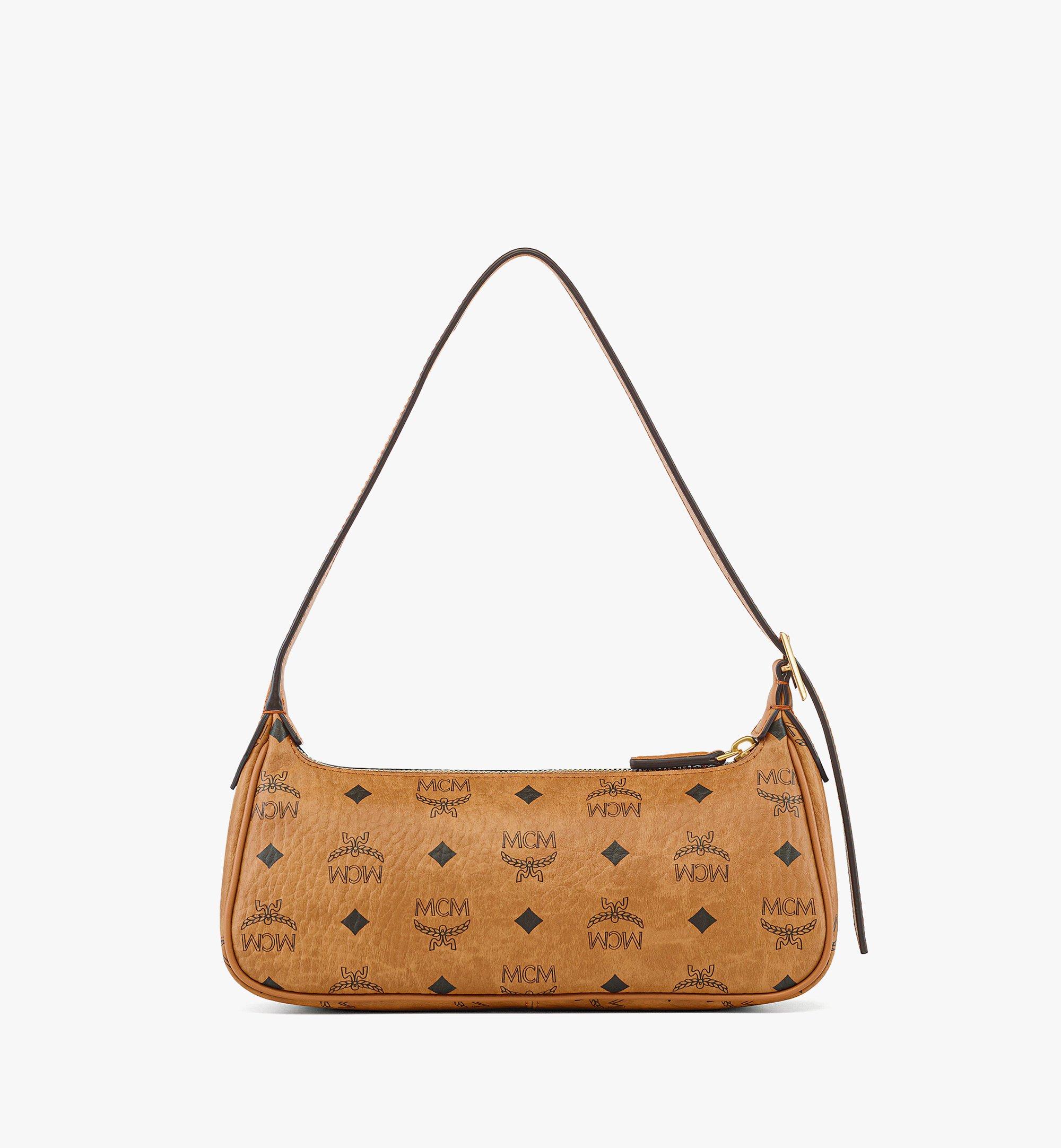 MCM Aren Shoulder Bag in Visetos Cognac MWSESTA03CO001 Alternate View 3