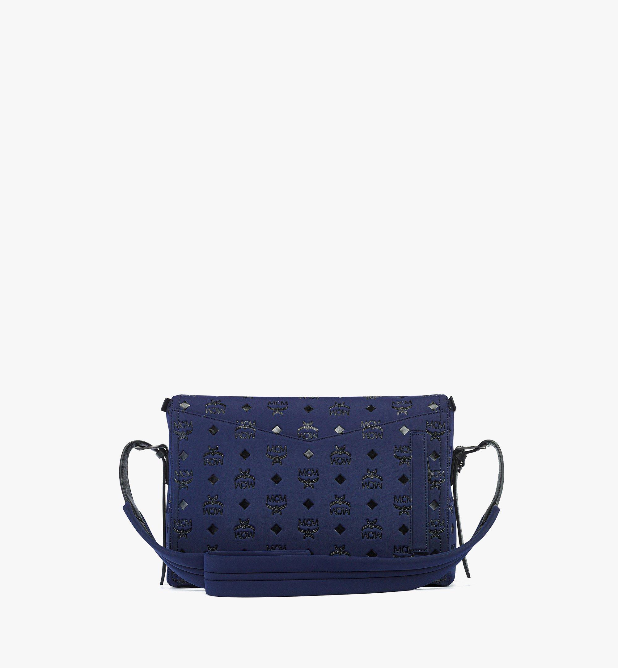 Mcm navy blue crossbody sale