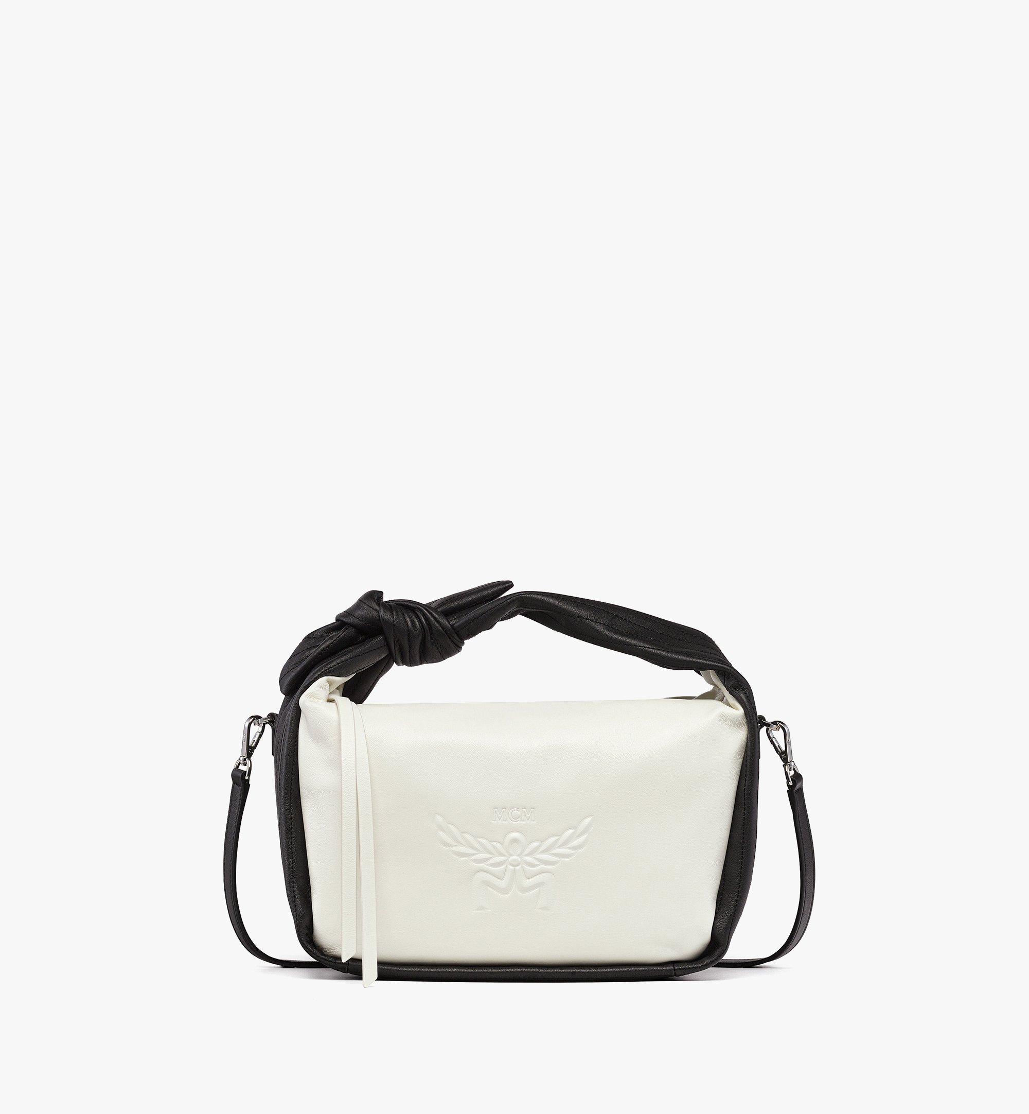Small Aren Shoulder Bag in Lamb Leather Black | MCM ®US