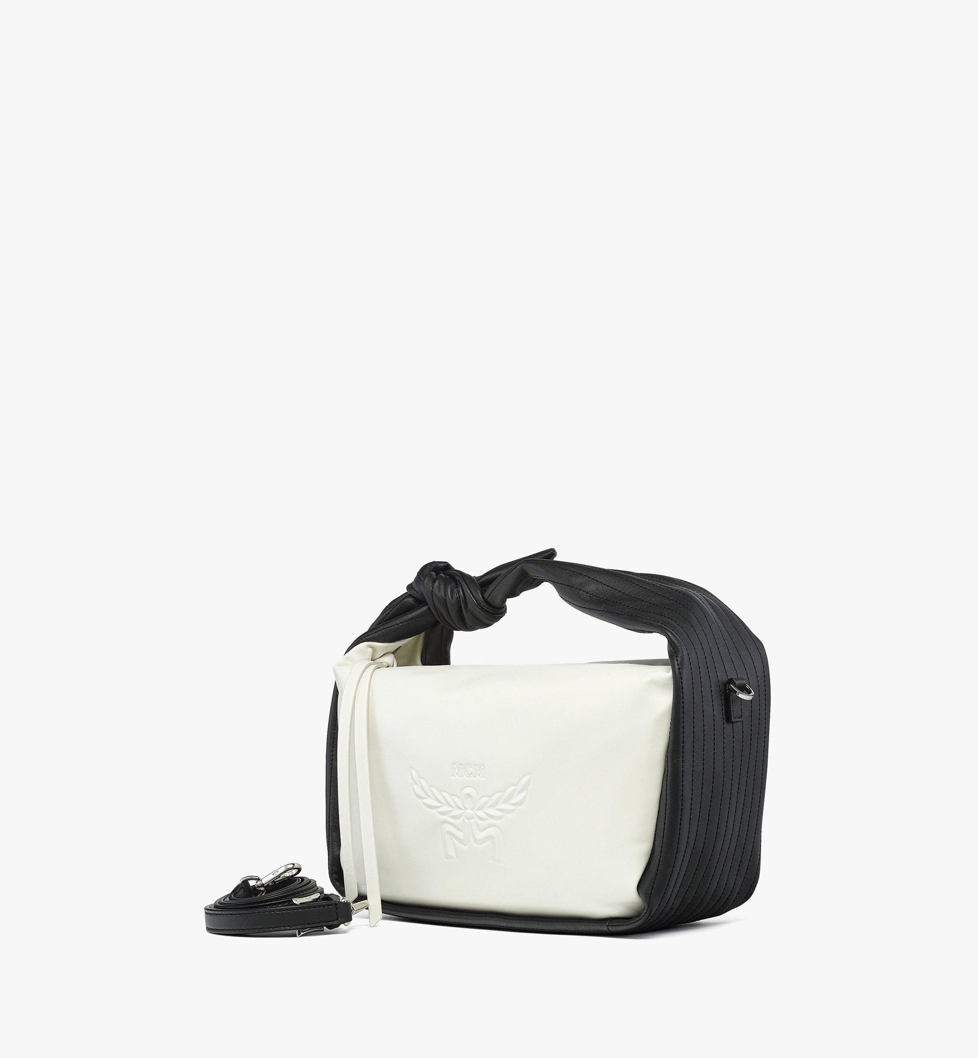 Small Aren Shoulder Bag in Lamb Leather Black | MCM ®US