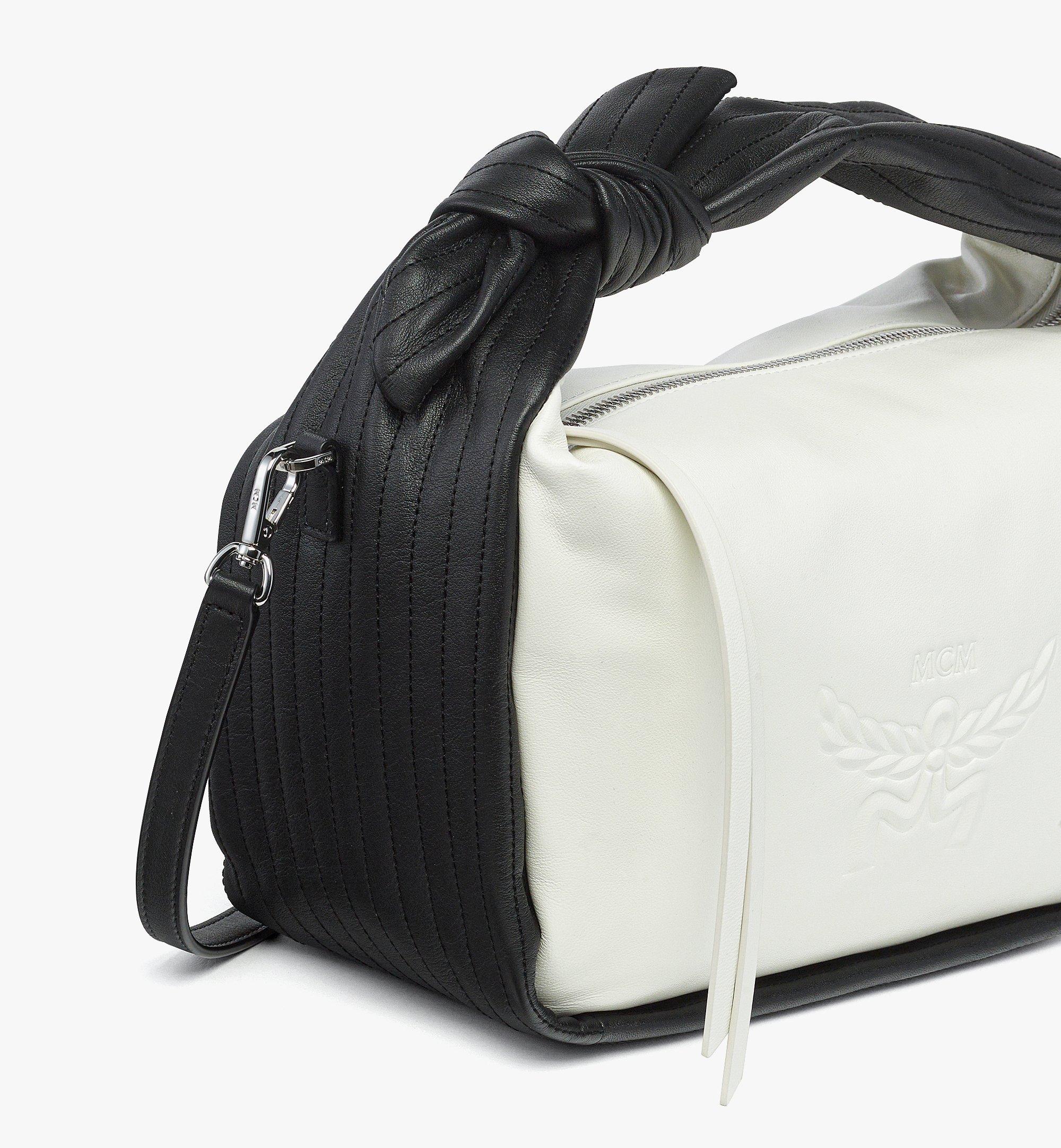 Small Aren Shoulder Bag in Lamb Leather Black | MCM ®US