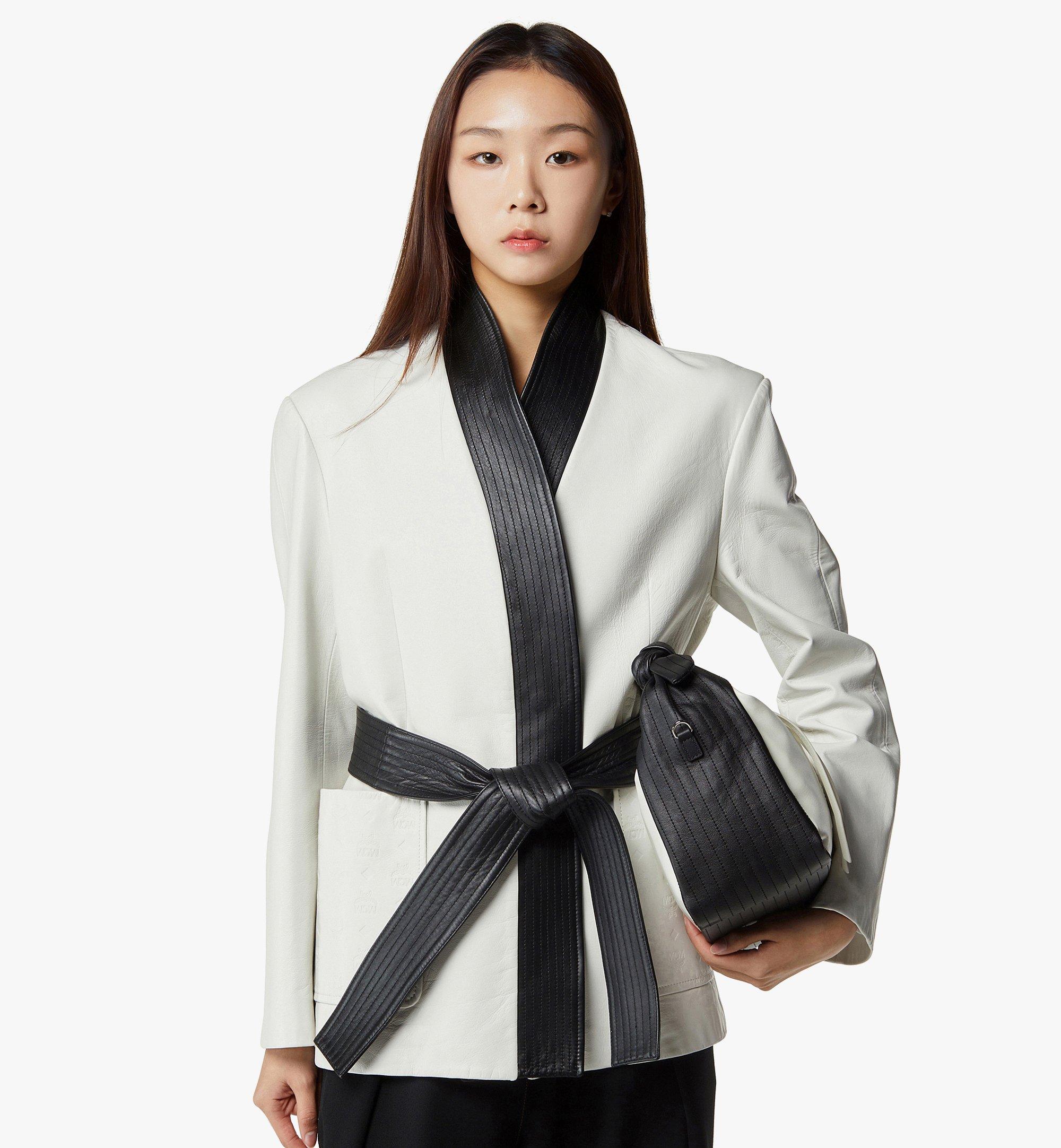 Small Aren Shoulder Bag in Lamb Leather Black | MCM ®US